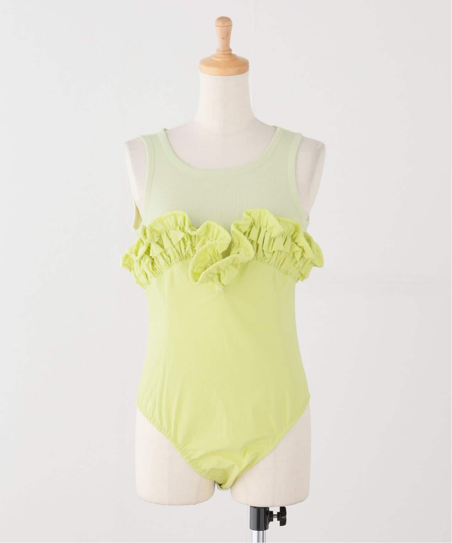 プー★Cotton Lace Bodysuit CHIKA KISADA CHIKA KISADA / チカ キサダ BODYSUIT（その他トップス）｜THENIME