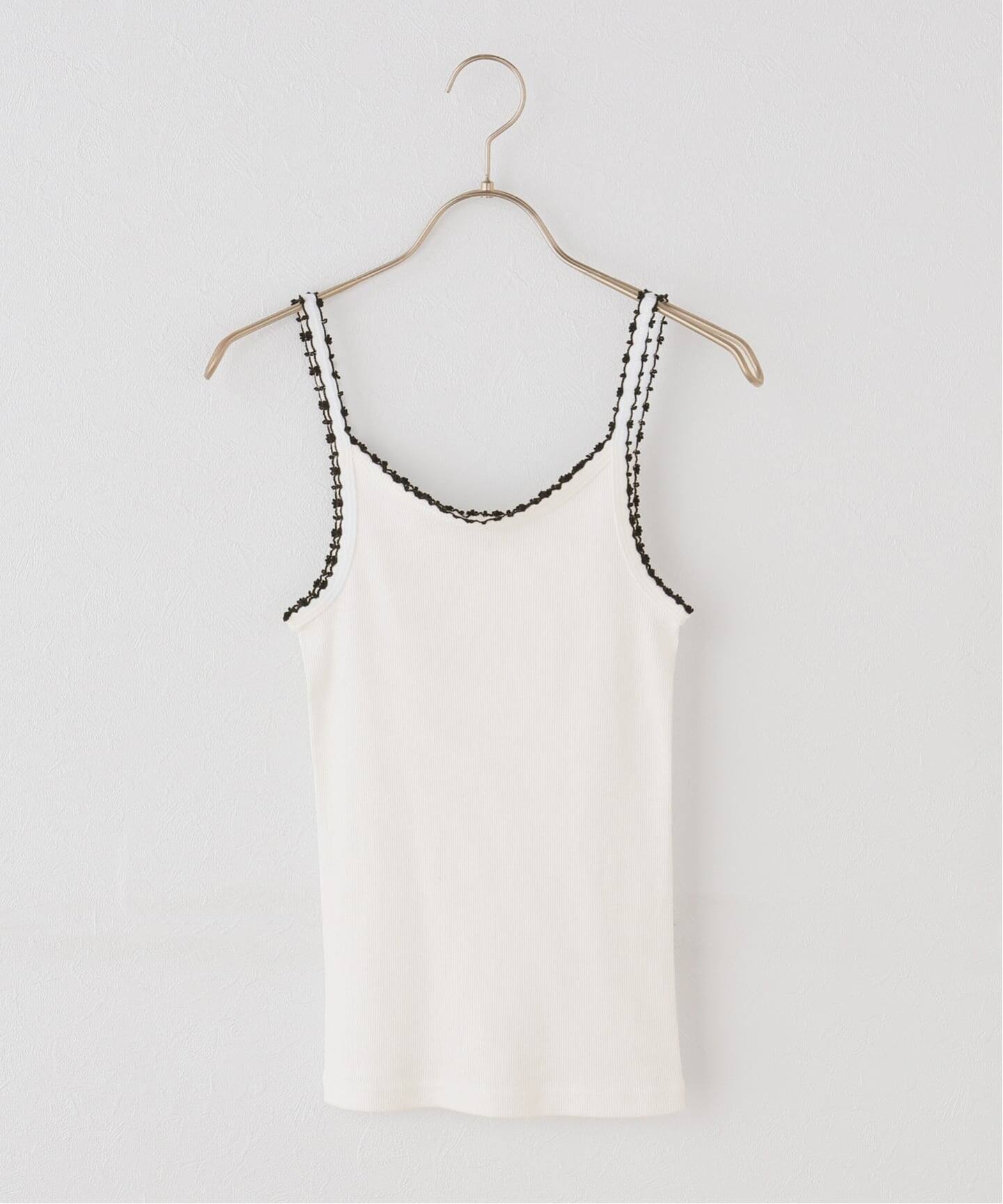 babaco/ババコ RIBBED CAMISOLE（Tシャツ／カットソー）｜THENIME