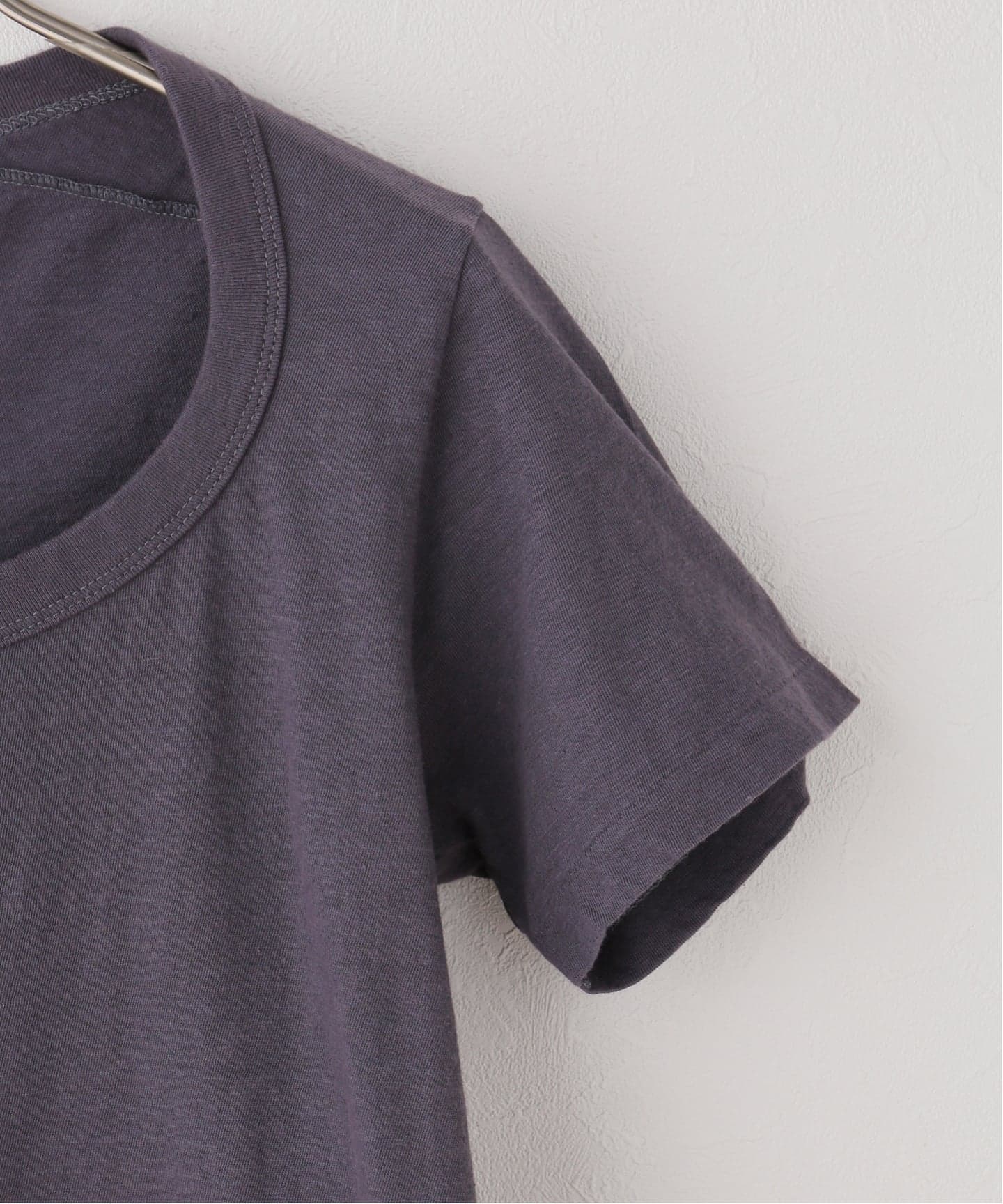 fumika uchidaブラック カットソー FUMIKA UCHIDA / フミカウチダ TRAAPEZOID NECK T-SHIRT（Tシャツ