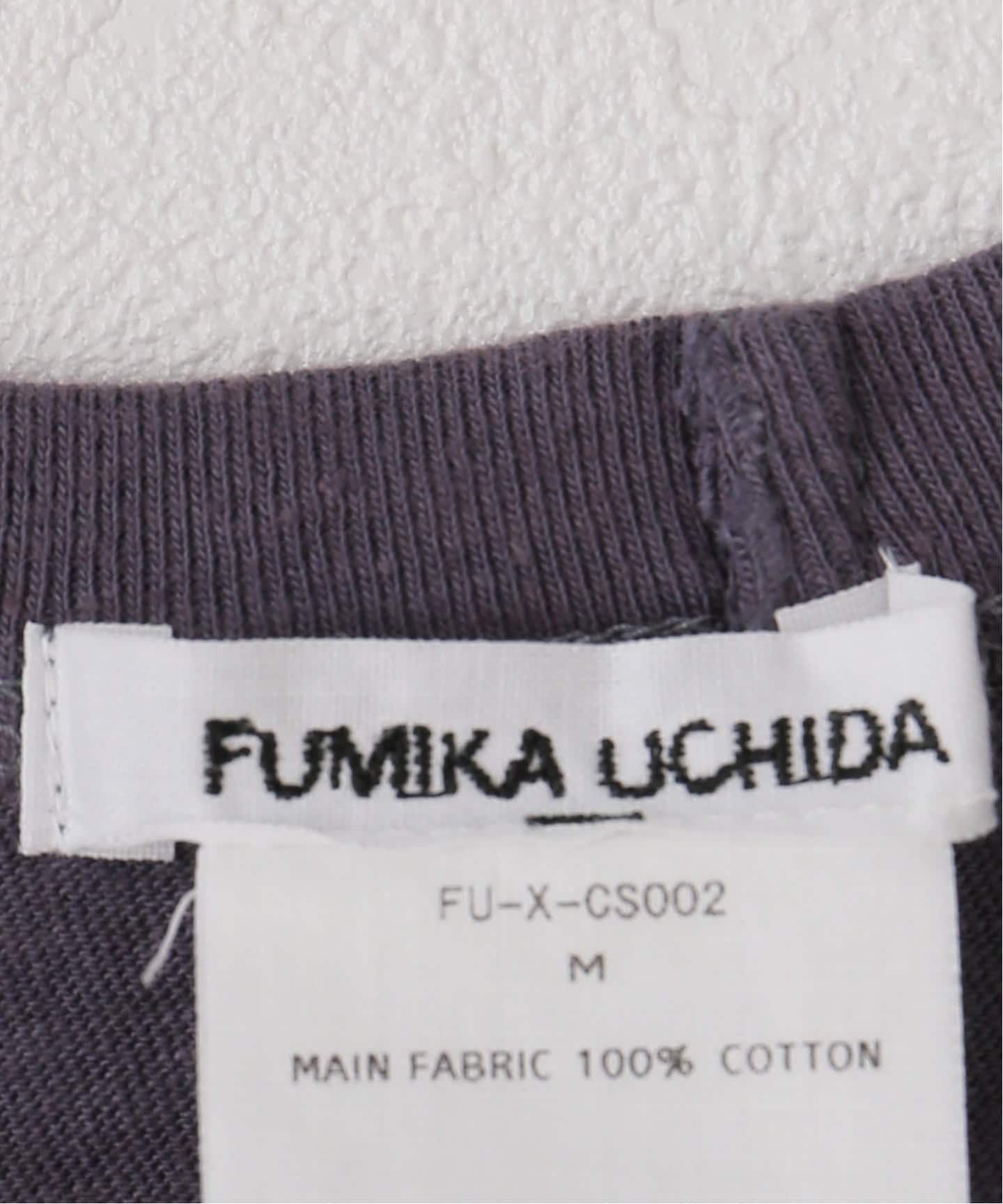 FUMIKA UCHIDA / フミカウチダ TRAAPEZOID NECK T-SHIRT（Tシャツ