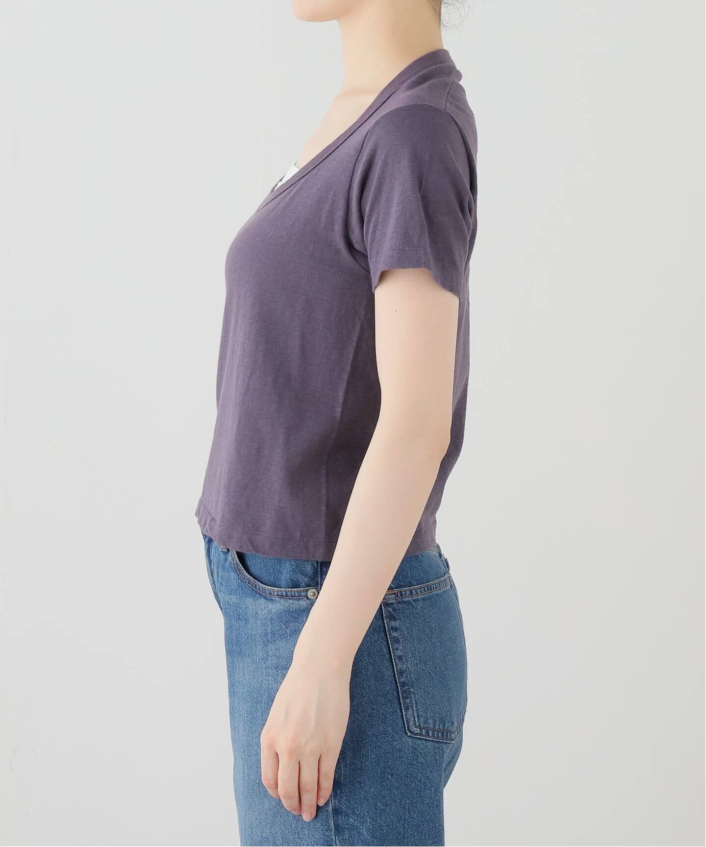FUMIKA UCHIDA / フミカウチダ TRAAPEZOID NECK T-SHIRT（Tシャツ