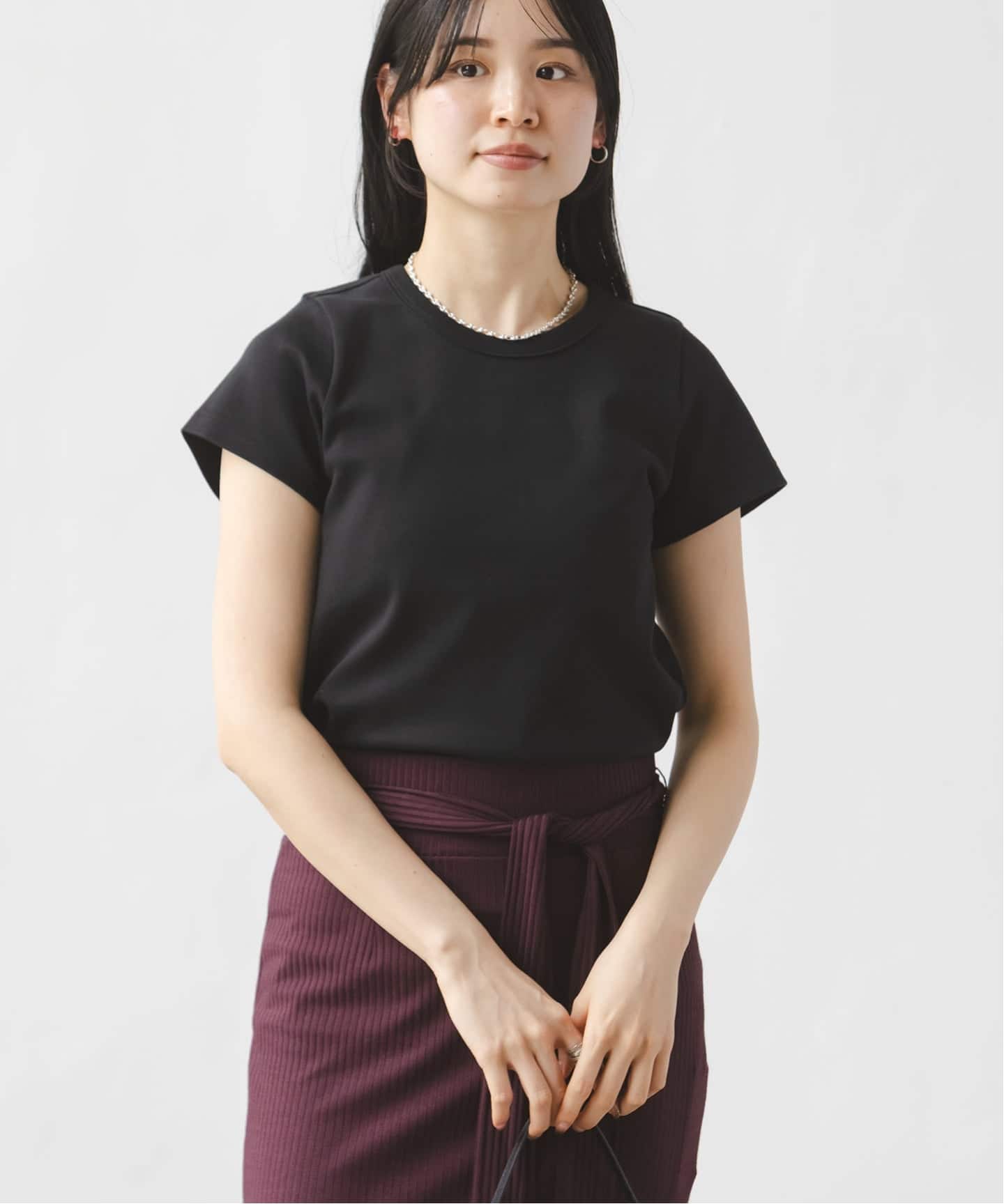 追加》スビンコットンスムースコンパクトTシャツ2（Tシャツ