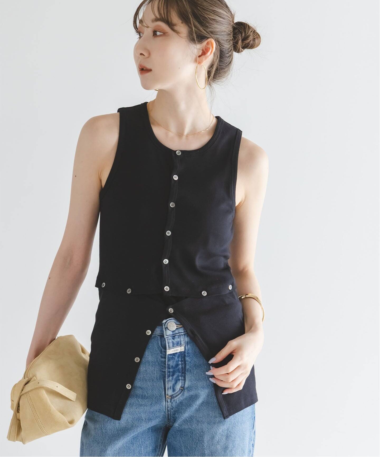 カラー別注》KAYLE/ケイル HIGH GAUGE RIB DETACHABLE TANK（タンク