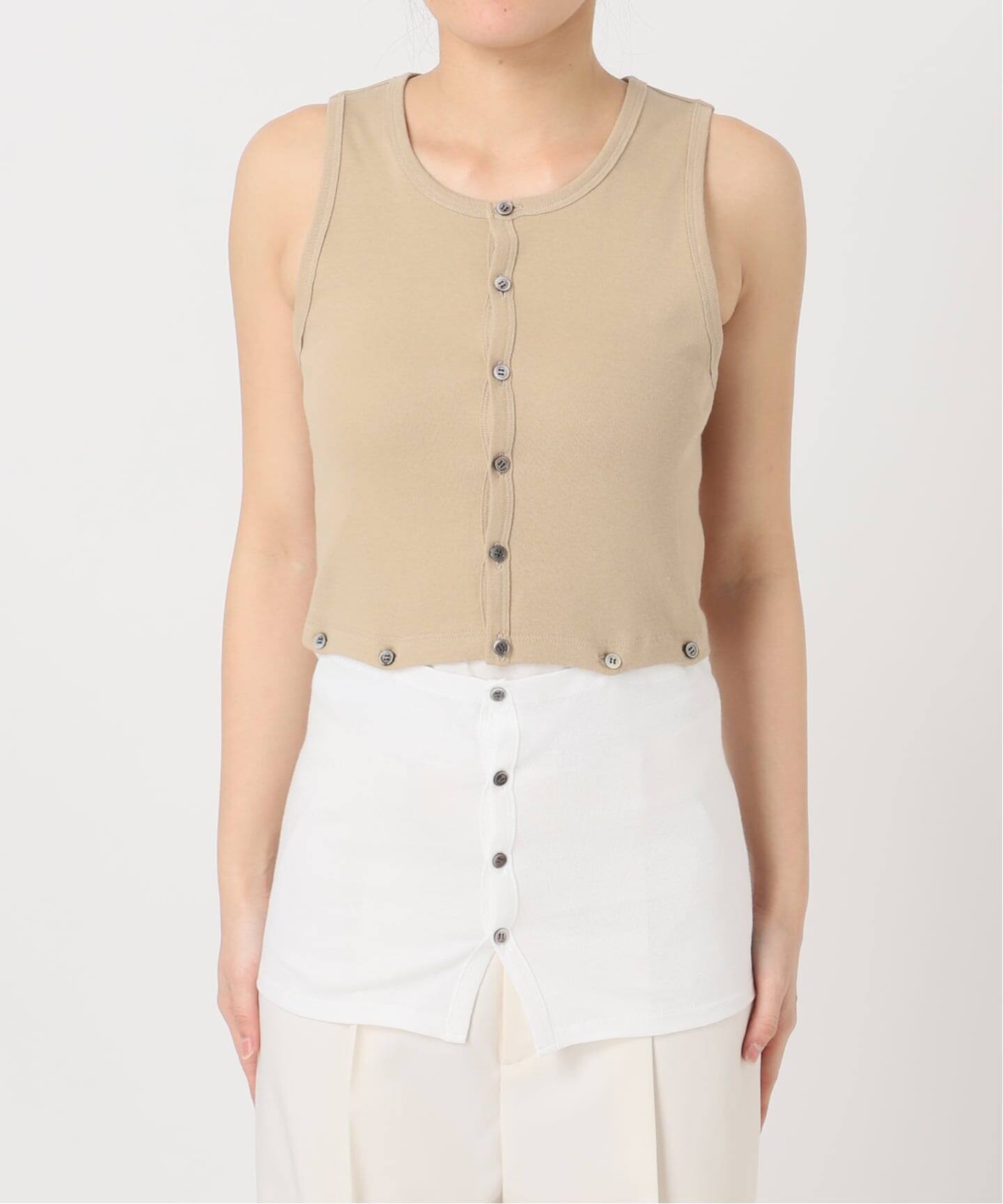 kayle tanktop　タンクトップ ケイル カラー別注》KAYLE/ケイル HIGH GAUGE RIB DETACHABLE TANK（タンク