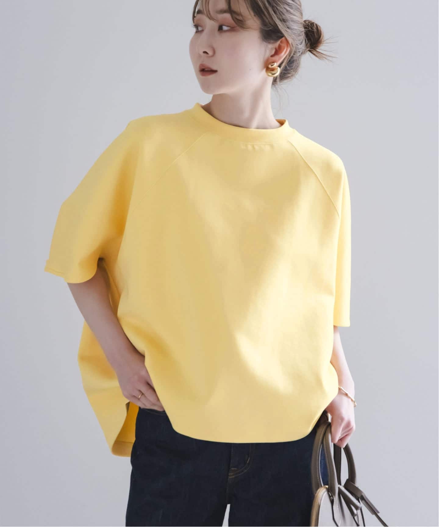コグザビッグスモーク HELLEN PENTAGON TOP イエロー COG THE BIGSMOKE/コグザビッグスモーク HELLEN PENTAGON TOP（Tシャツ