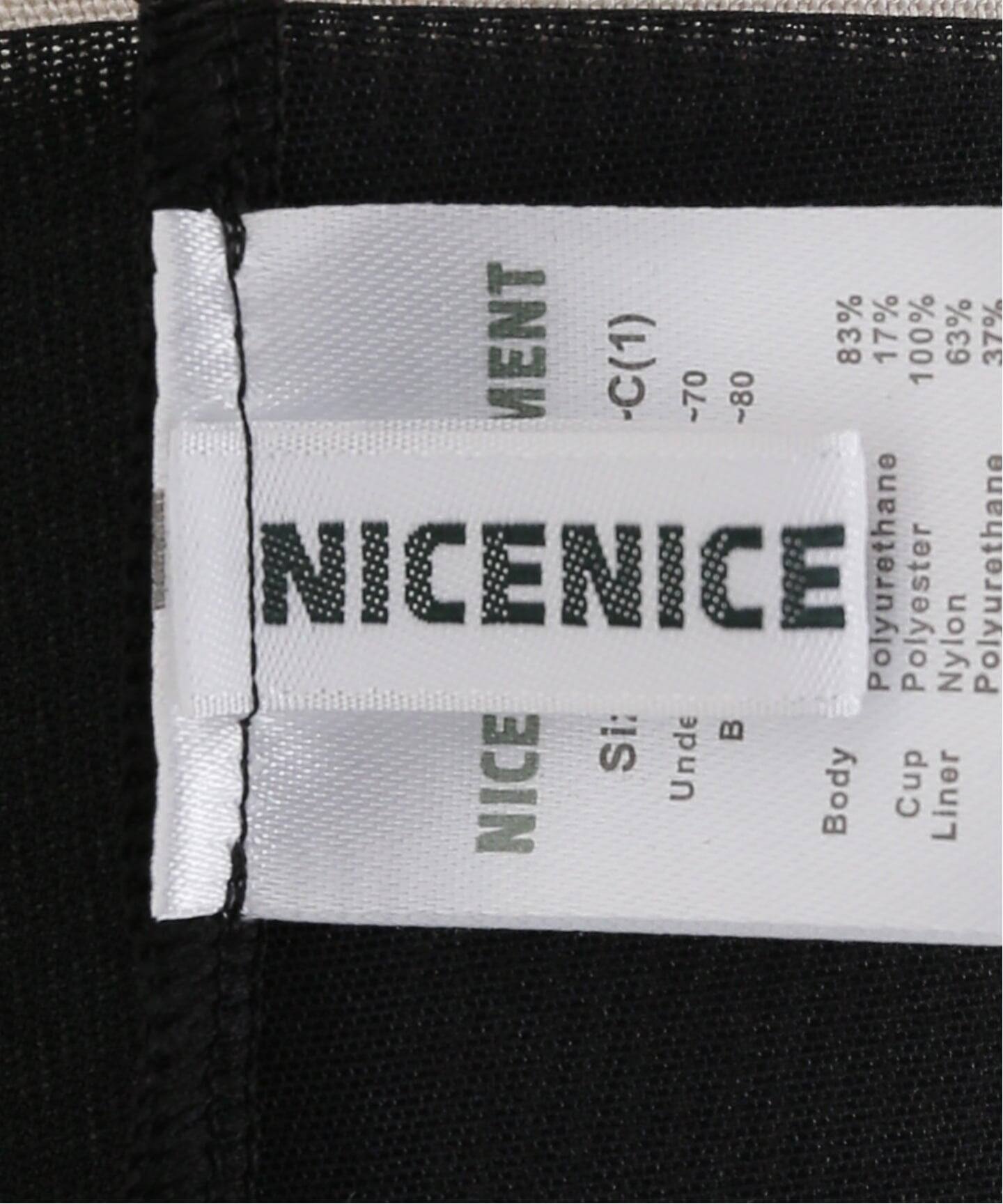 NICENICE MOMENT/ナイスナイスモーメント MESH LS SHELL（カップ付き