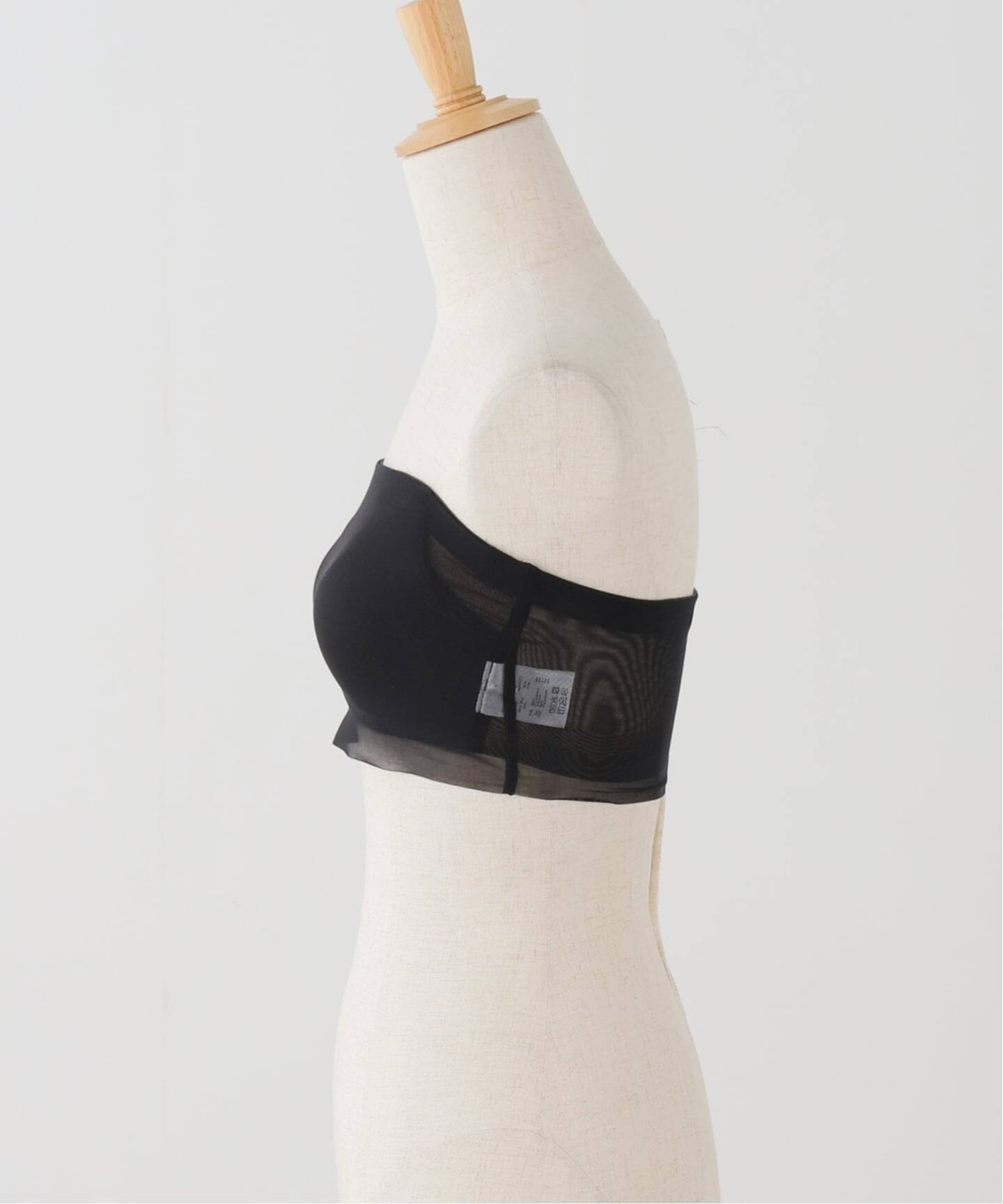 NICENICE MOMENT/ナイスナイスモーメント MESH TUBE TOP（カップ付き