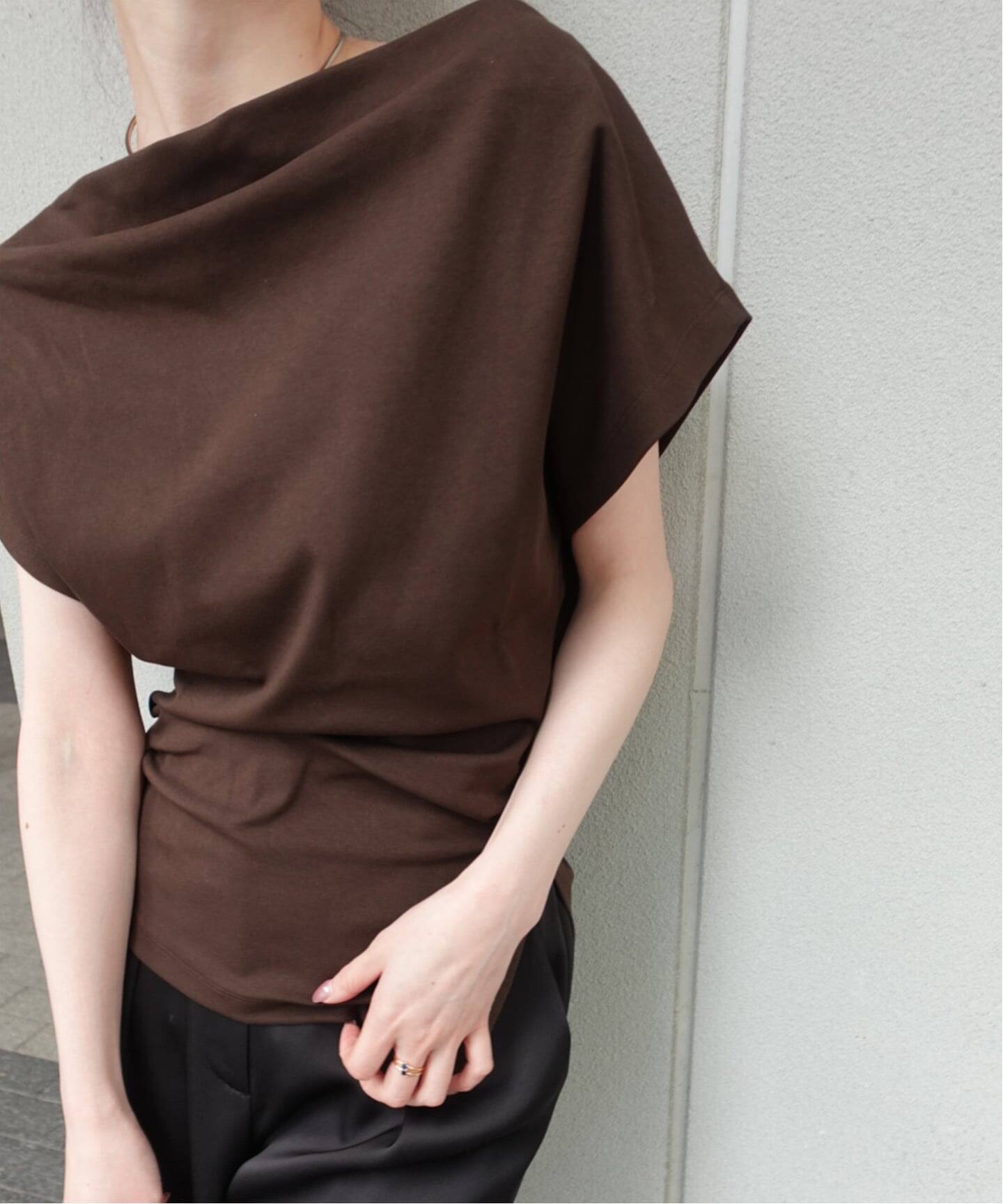 NOBLE別注カラー》CLOSED/クローズド Off Shoulder top（Tシャツ