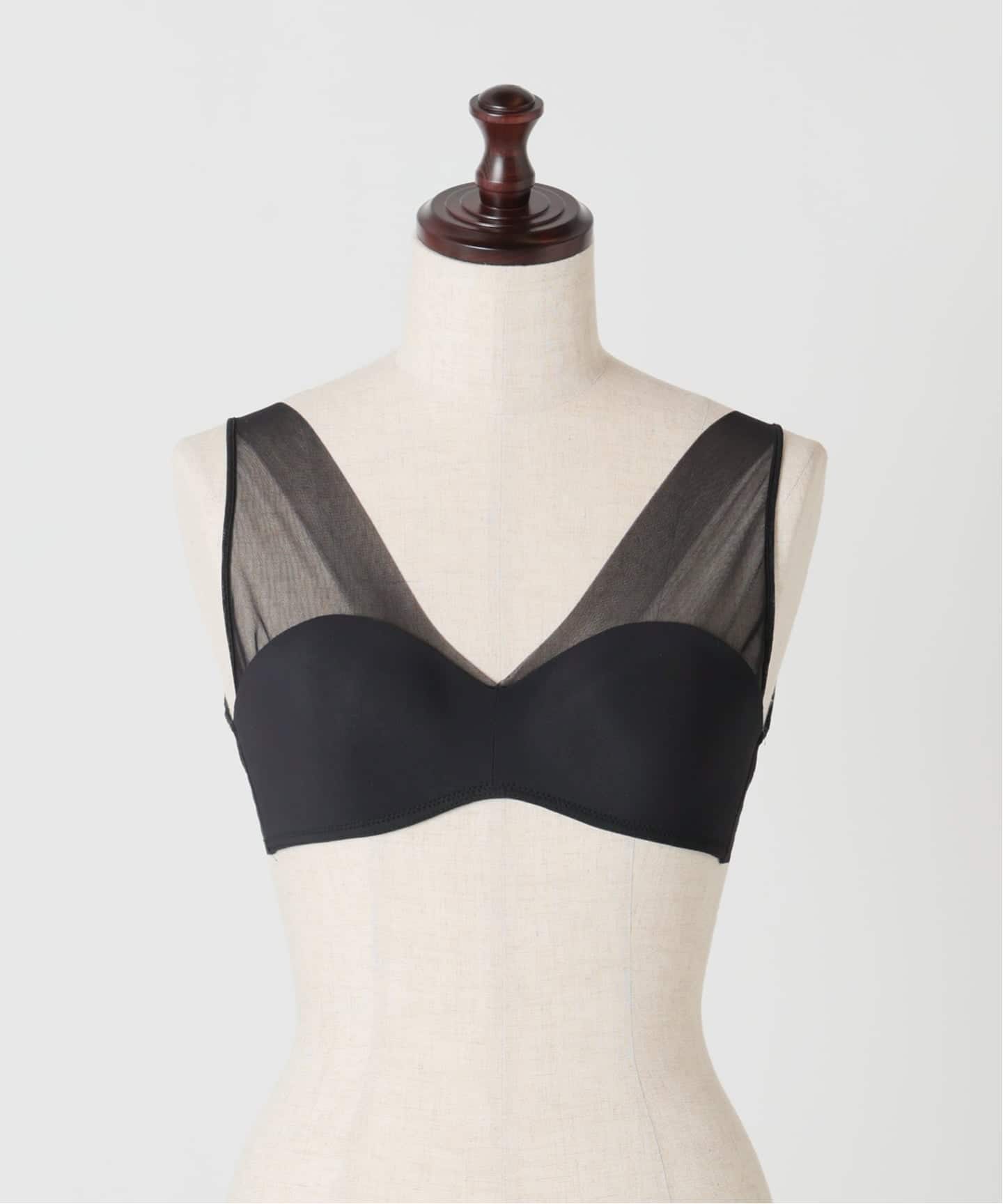 NICENICE MOMENT/ナイスナイスモーメント MESH FINE STRAP BRA（カップ