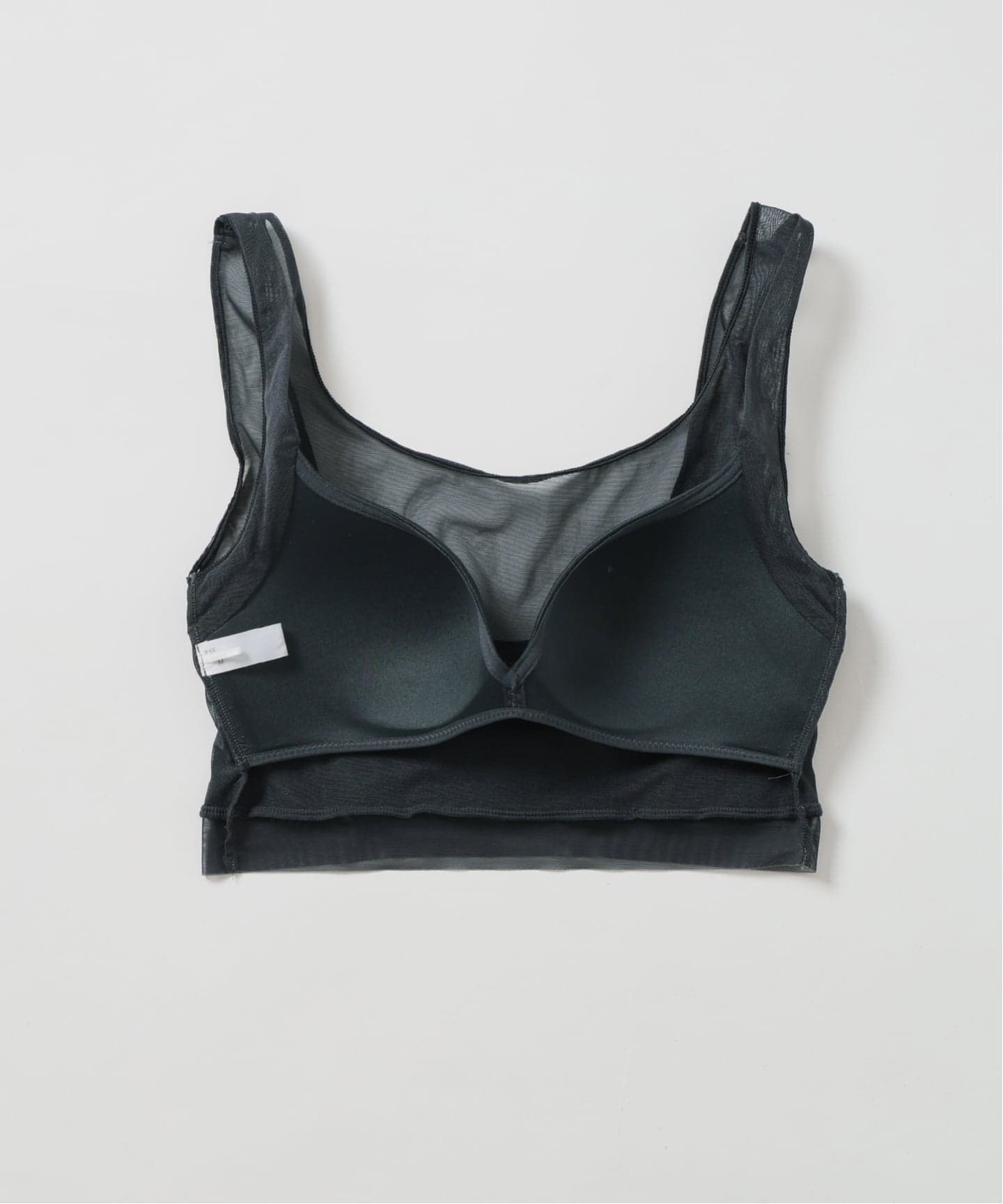 追加》NICENICE MOMENT/ナイスナイスモーメント MESH BRA TANK（カップ