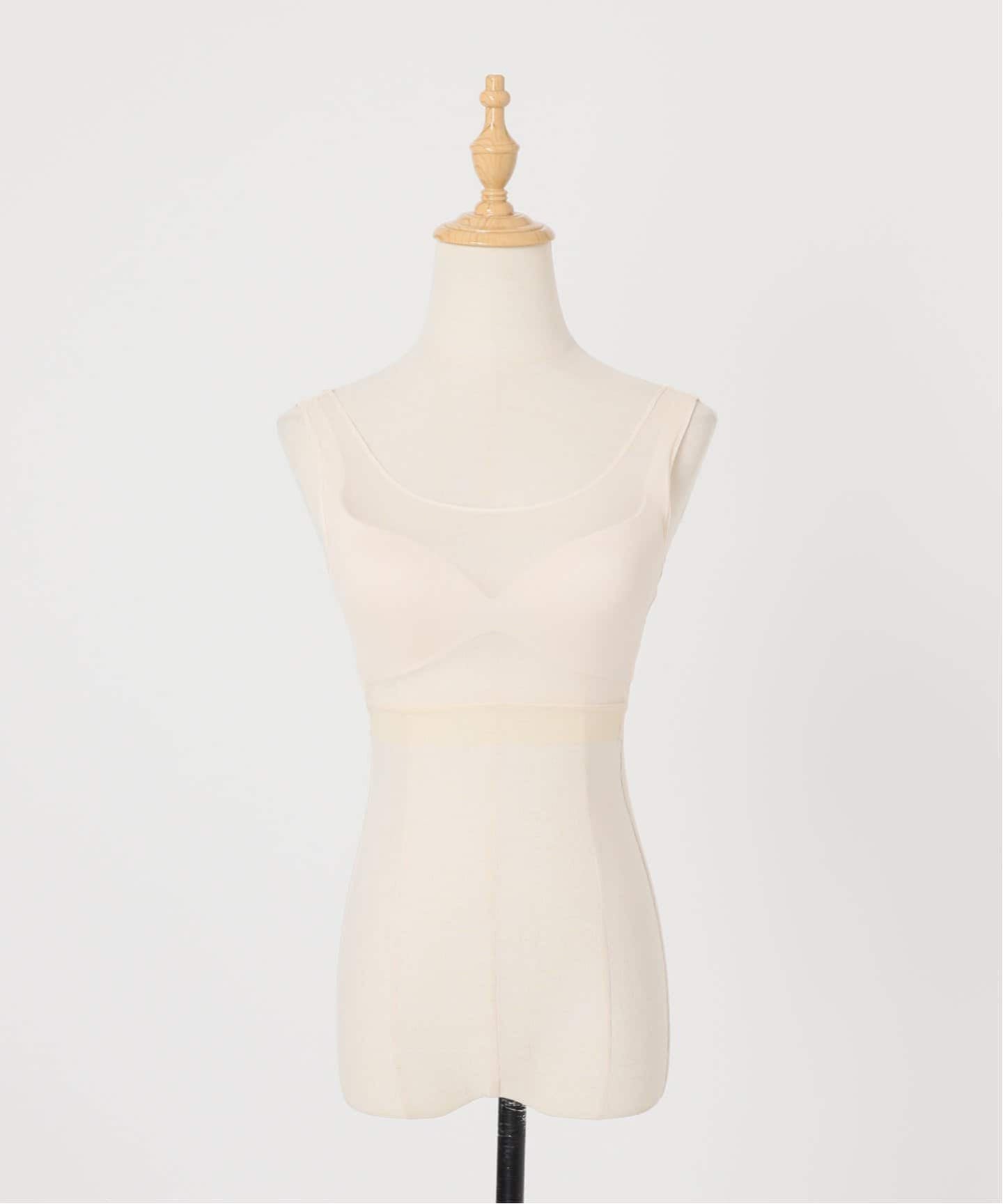 追加》NICENICE MOMENT/ナイスナイスモーメント MESH BRA TANK（カップ