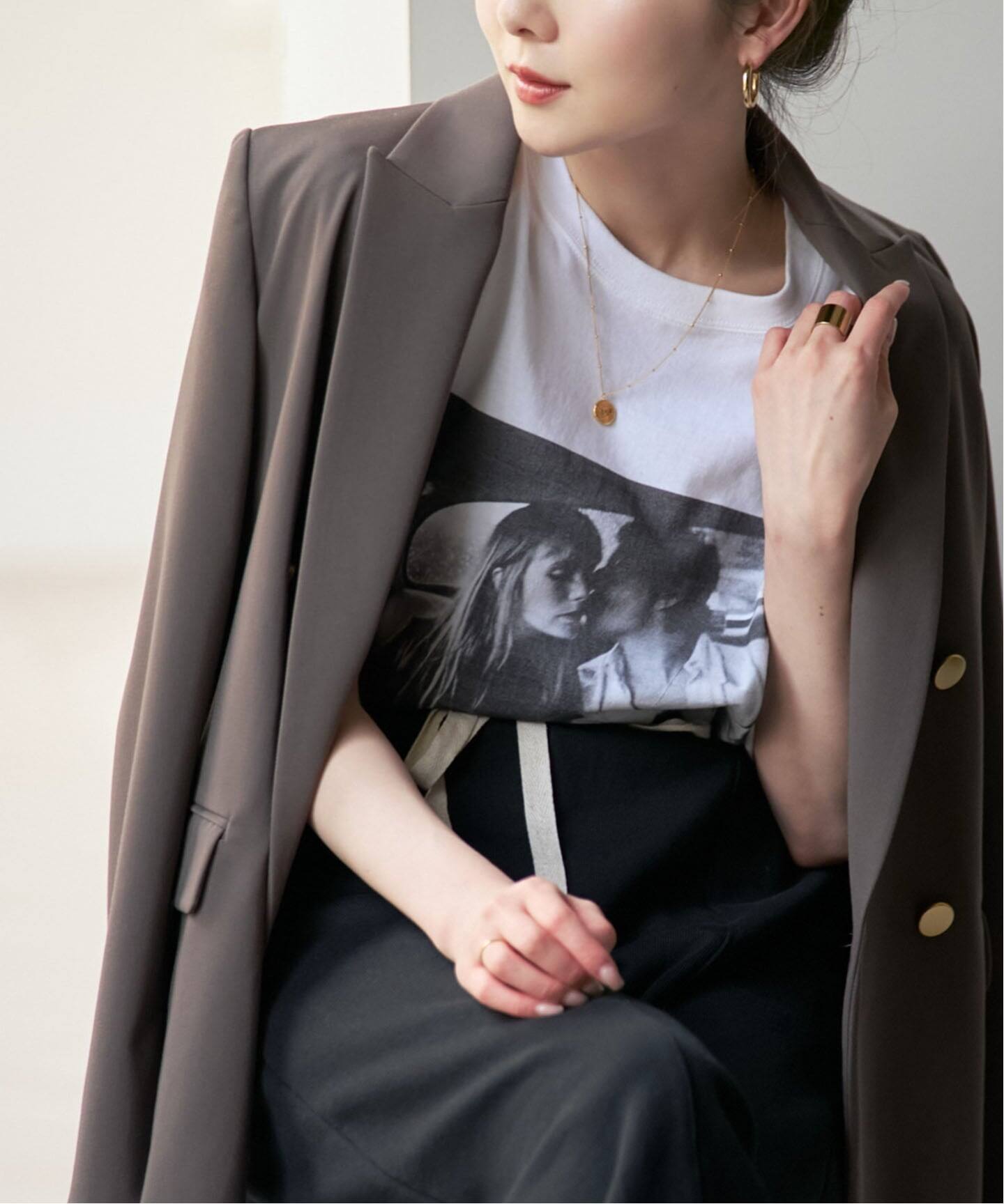 COUTURE D'ADAM/クチュールドアダム T-shirt/Jane&Serge in Taxi（T