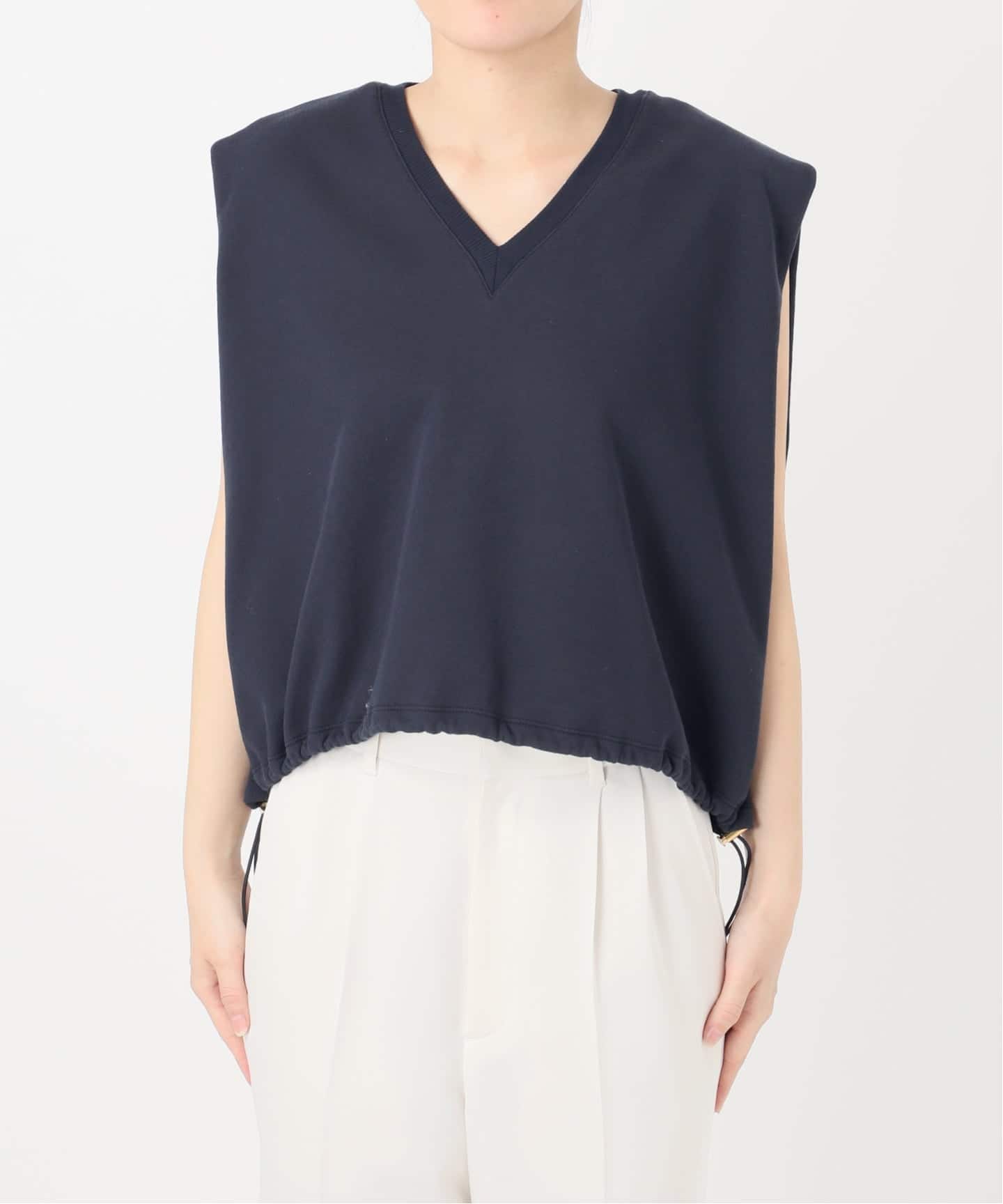 Le minor/ルミノア NOBLE別注 Vネックドロストプルオーバー（Tシャツ