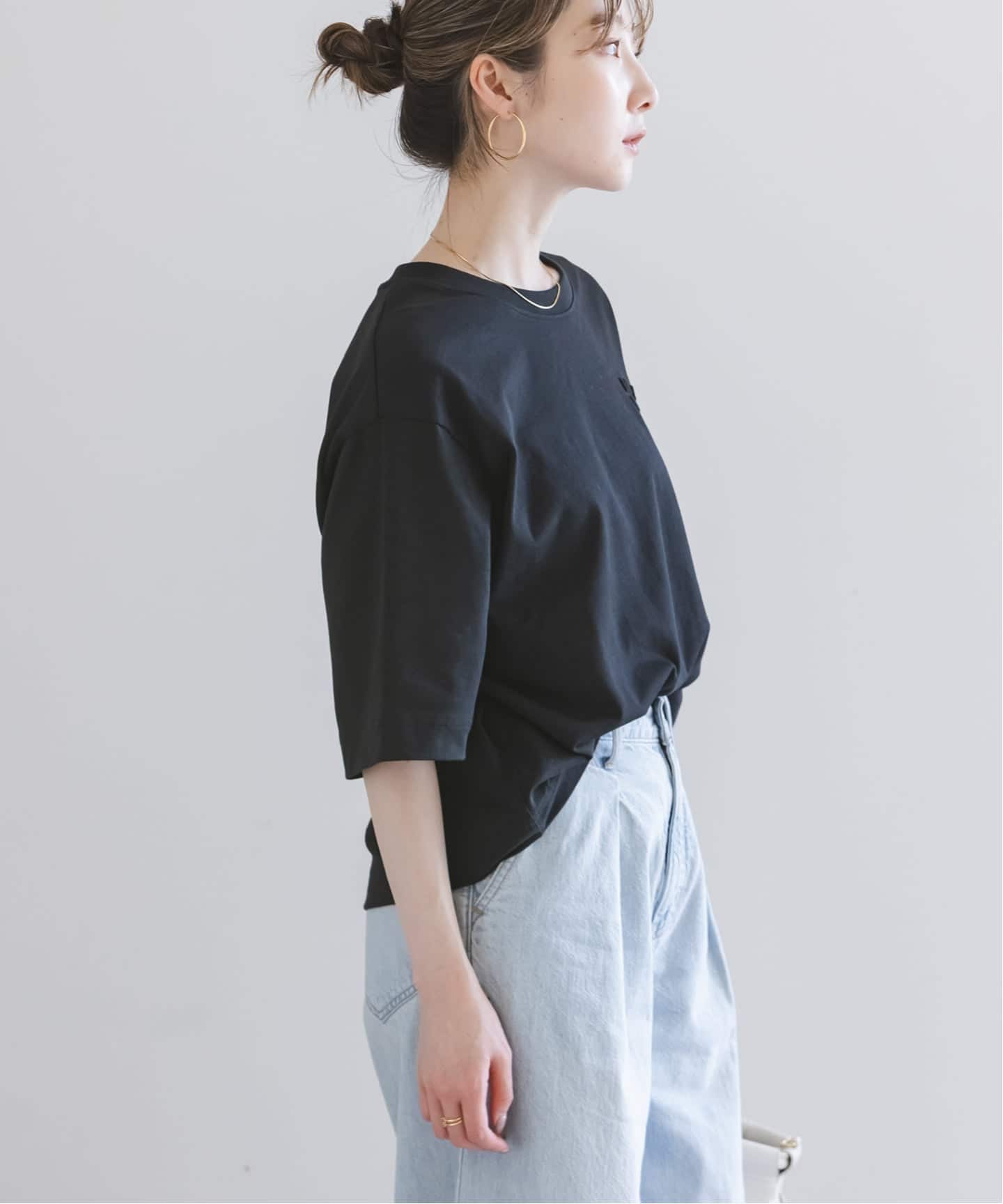 NOBLE BAUM UND PFERDGARTEN カットソー BAUM UND PFERDGARTEN/バウムウンドヘルガーデン エンボスロゴT（T