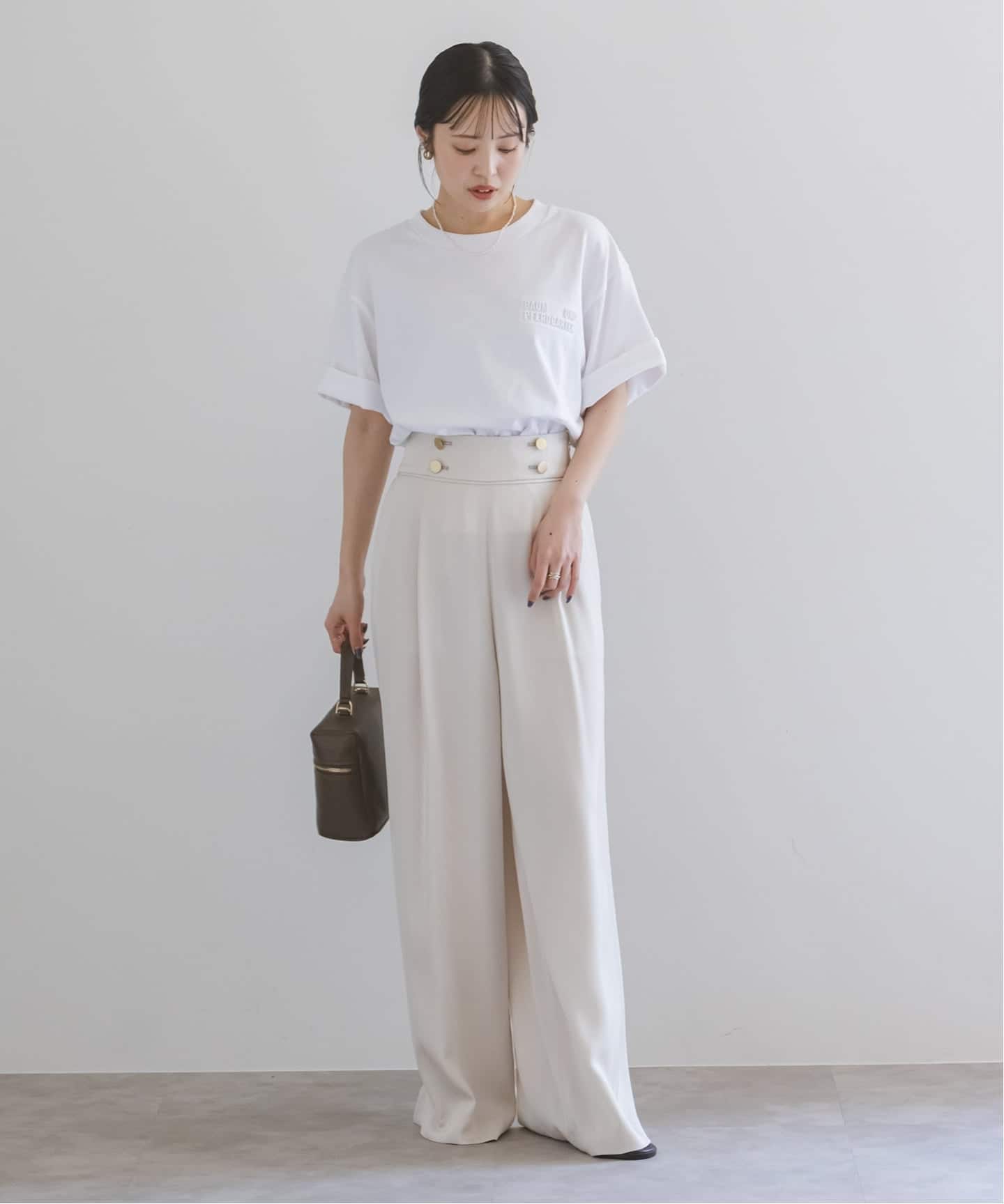 NOBLE BAUM UND PFERDGARTEN カットソー BAUM UND PFERDGARTEN/バウムウンドヘルガーデン エンボスロゴT（T