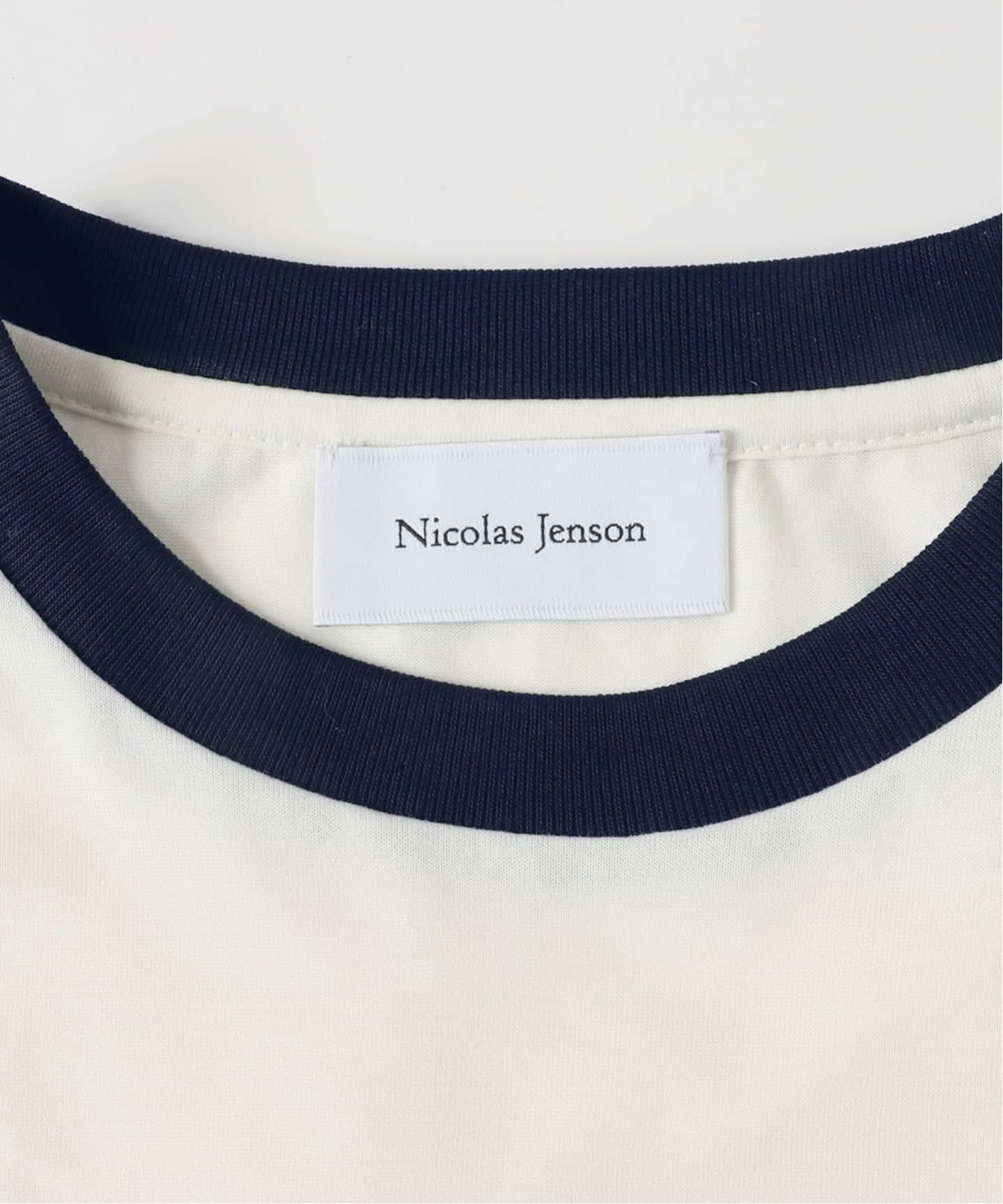 Nicolas Jenson/二コラ ジェンソン TWOTONE CREWNECK T-SHIRT（Tシャツ