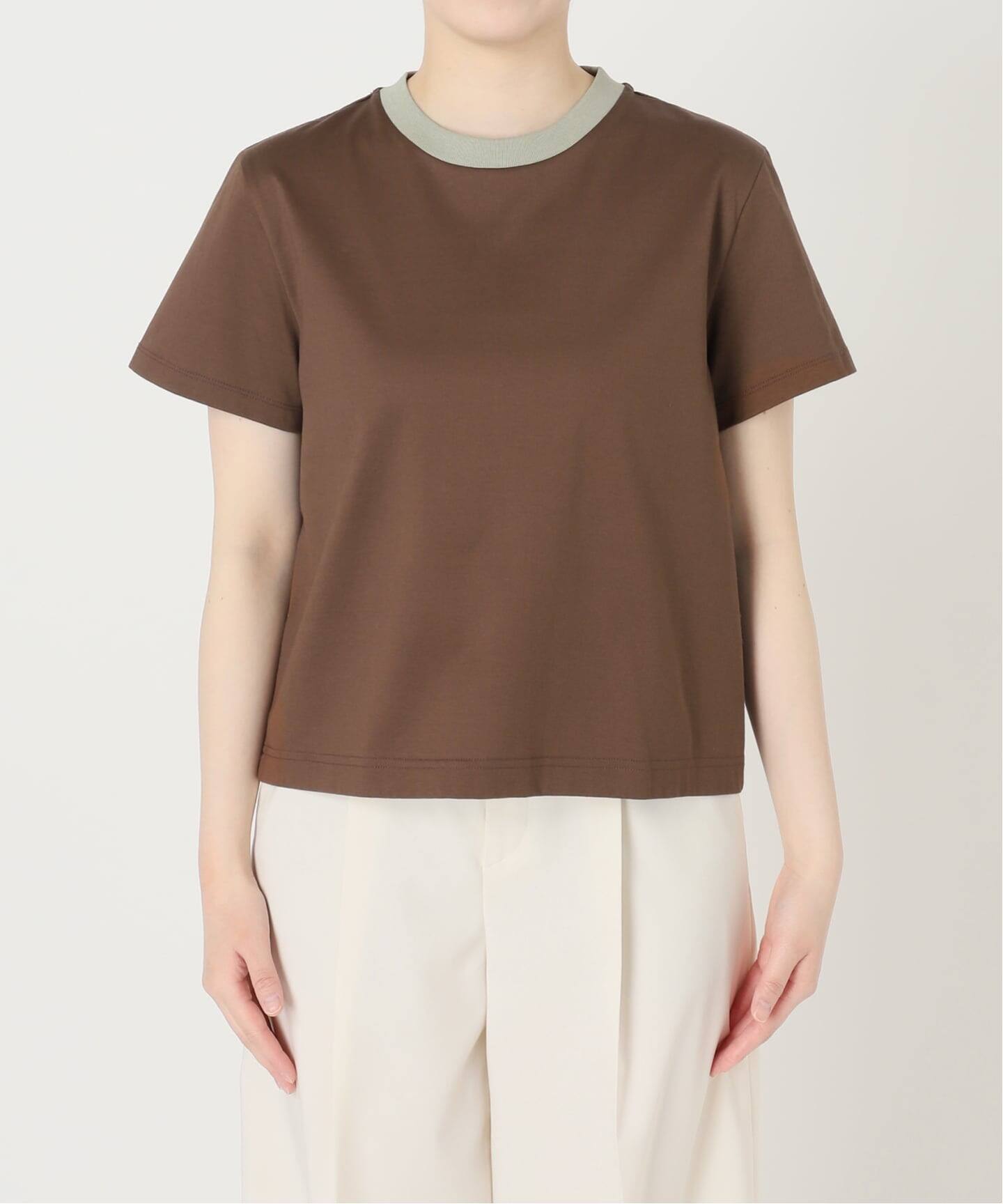 Nicolas Jenson/二コラ ジェンソン TWOTONE CREWNECK T-SHIRT（Tシャツ
