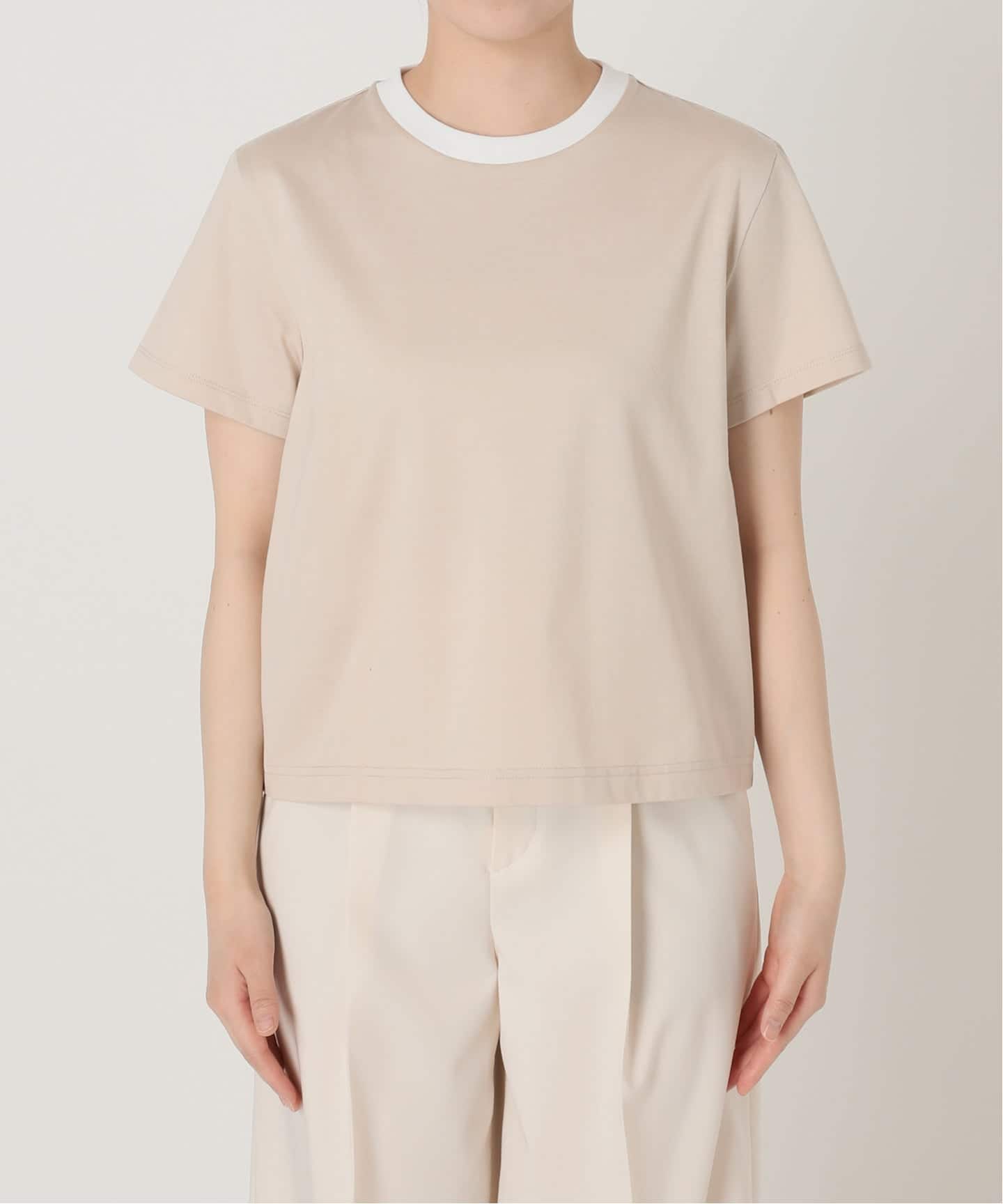 Nicolas Jenson/二コラ ジェンソン TWOTONE CREWNECK T-SHIRT（Tシャツ