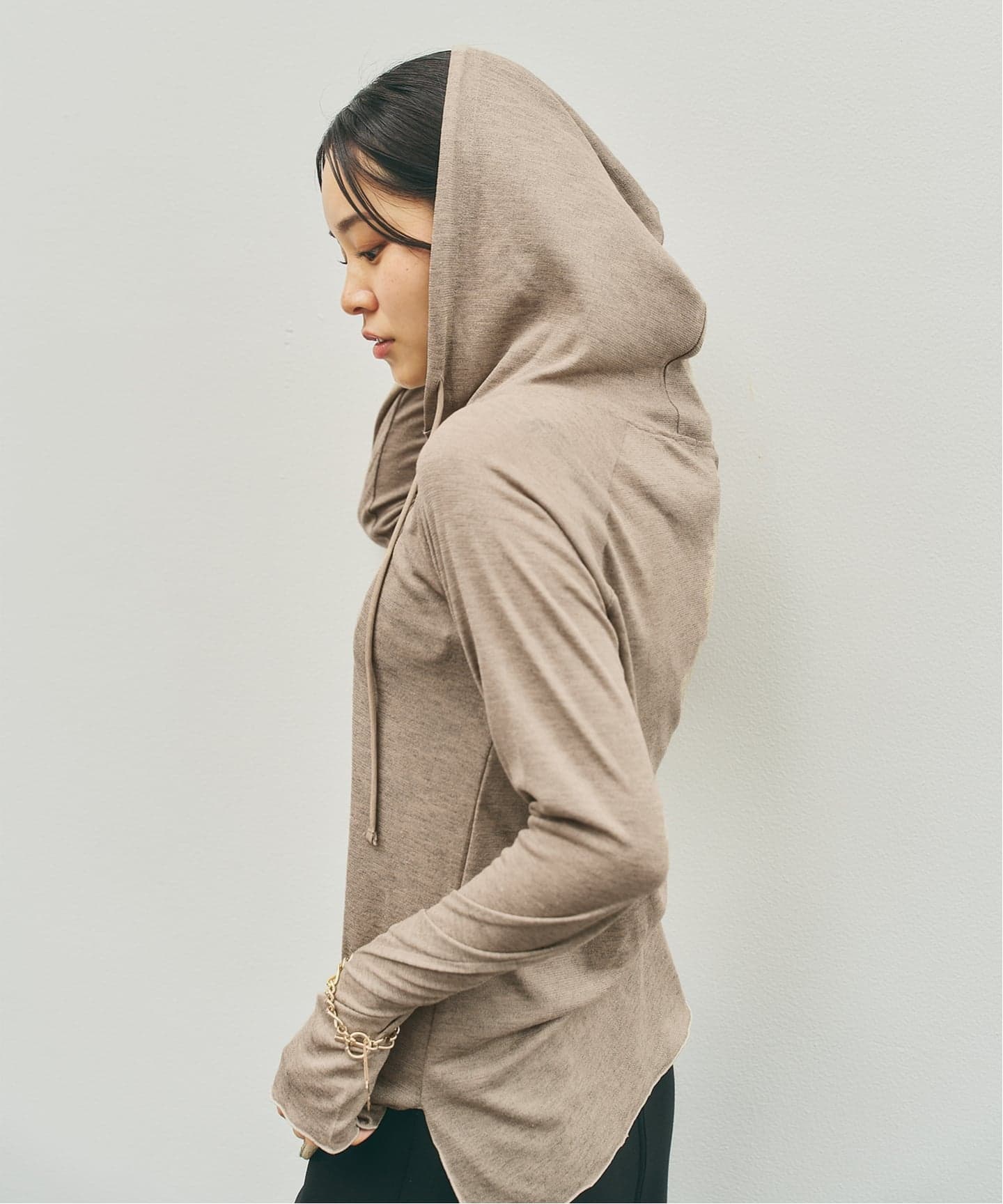 WEB＆一部店舗限定》【RITA×SELLICHI】シアーフーディトップス（T