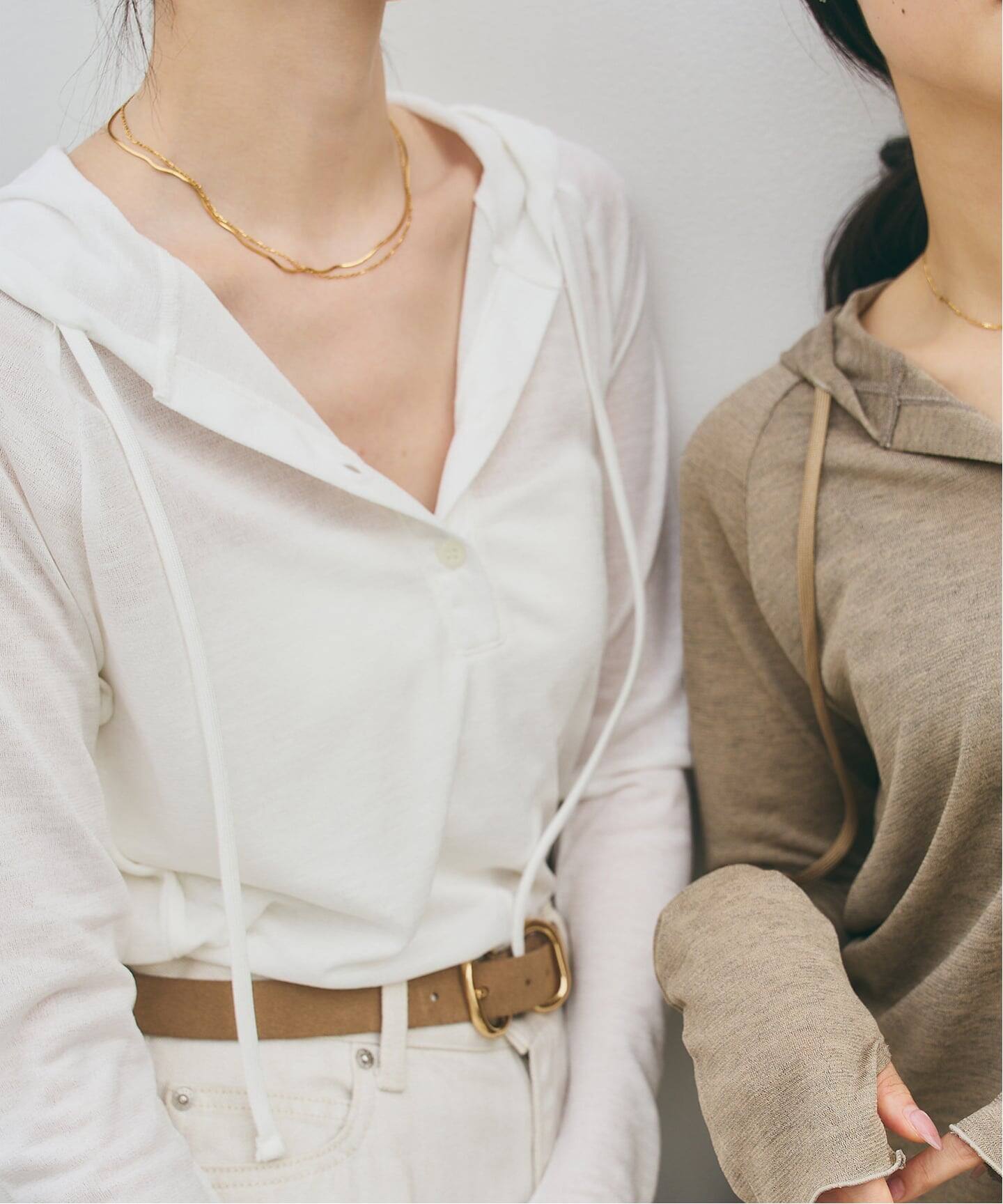 WEB＆一部店舗限定》【RITA×SELLICHI】シアーフーディトップス（T