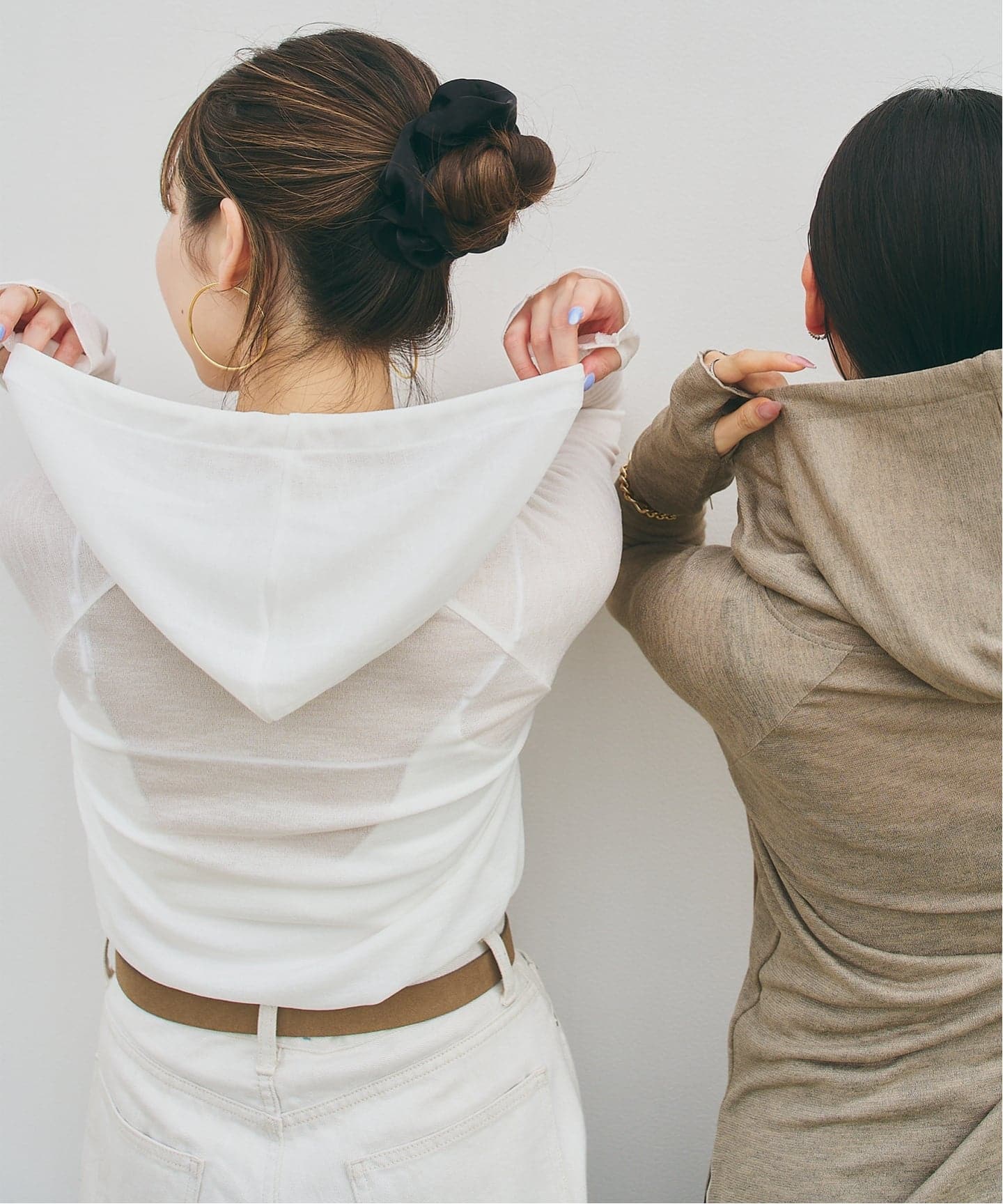 予約・WEB＆虎ノ門限定》【RITA×SELLICHI】シアーフーディトップス（T