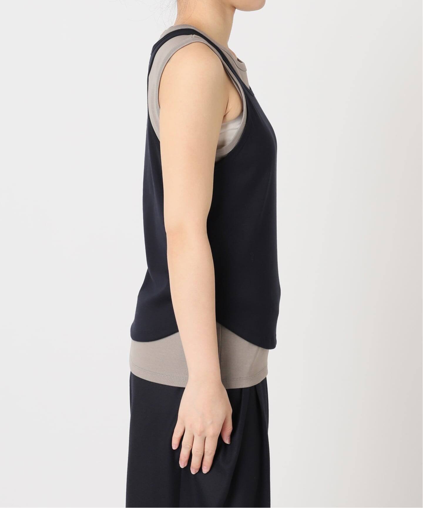 BICOLOR TANK / バイカラータンクトップ（タンクトップ）｜CALMER