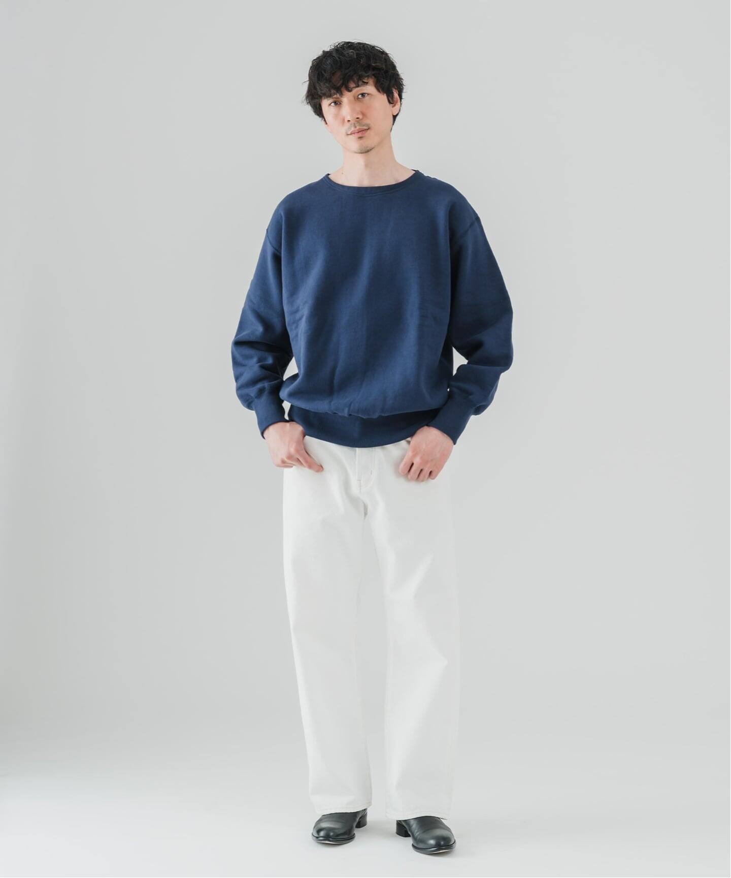 ETS.MATERIAUX(マテリオ) 100-year-old brushed スウェット