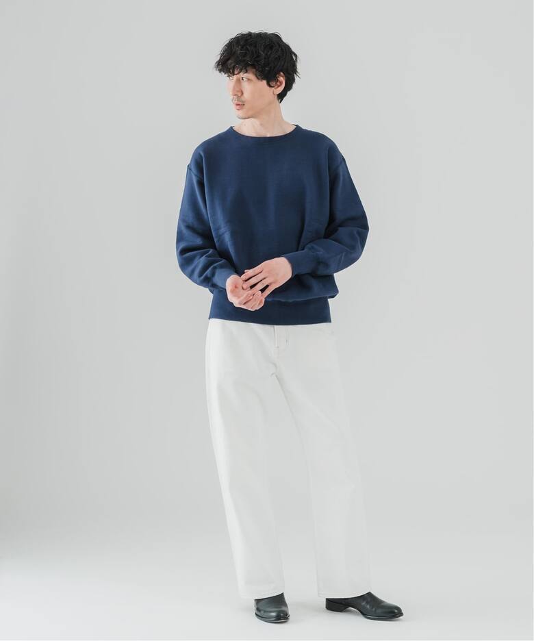 ETS.MATERIAUX(マテリオ) 100-year-old brushed スウェット 