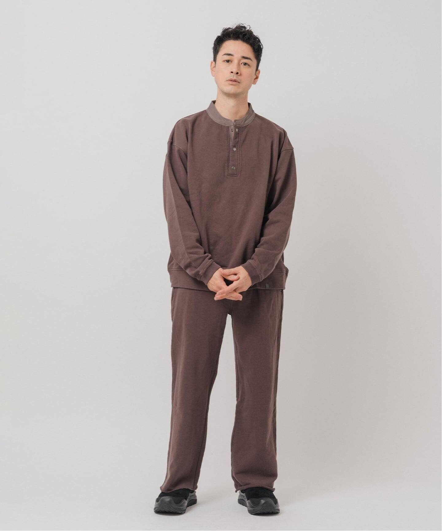 【NEW】エディフィス（EDIFICE）/Ecofade スナップ プルオーバー Ecofade スナップ プルオーバー（スウェット）｜EDIFICE（エディフィス