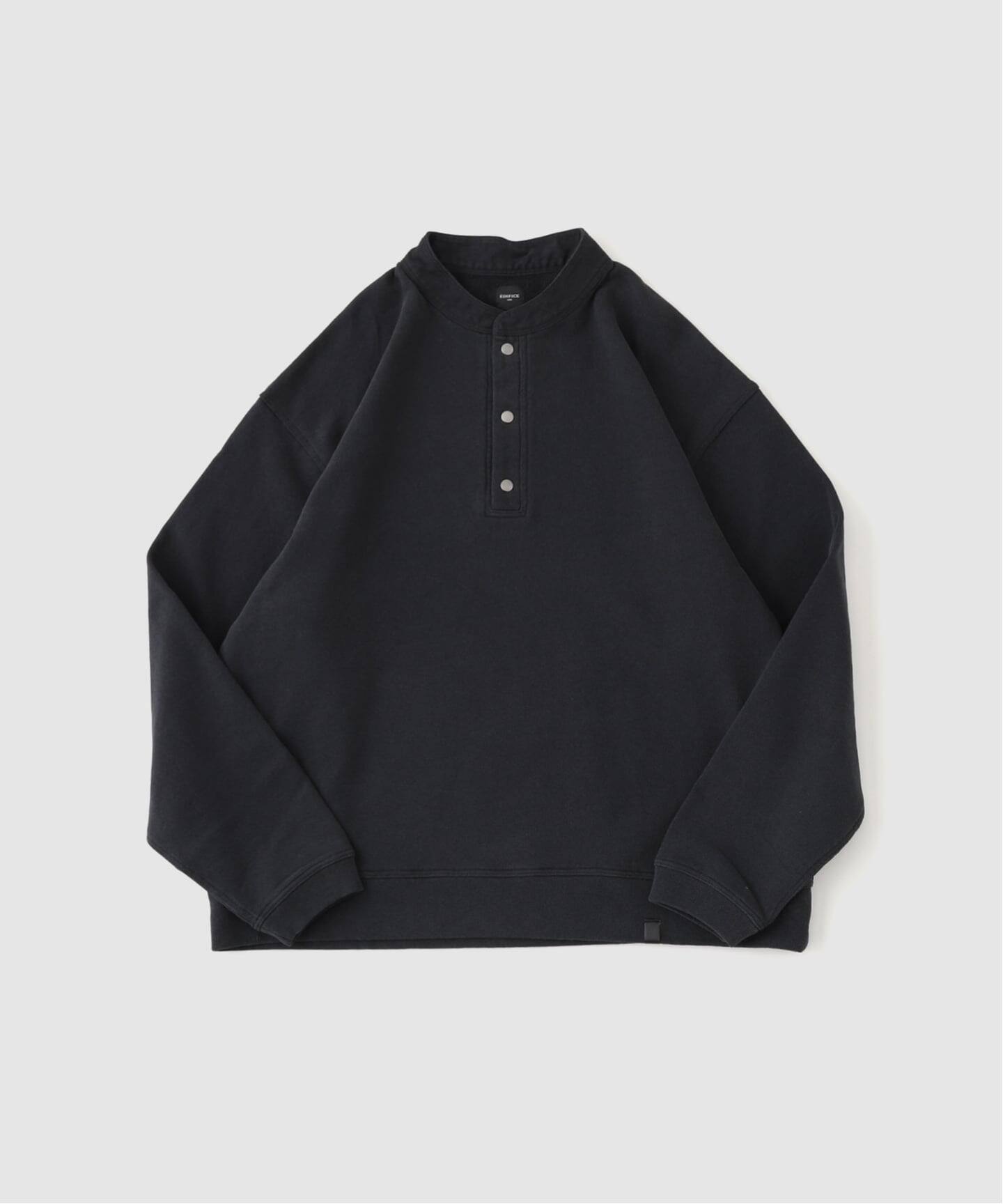 【NEW】エディフィス（EDIFICE）/Ecofade スナップ プルオーバー Ecofade スナップ プルオーバー（スウェット）｜EDIFICE（エディフィス