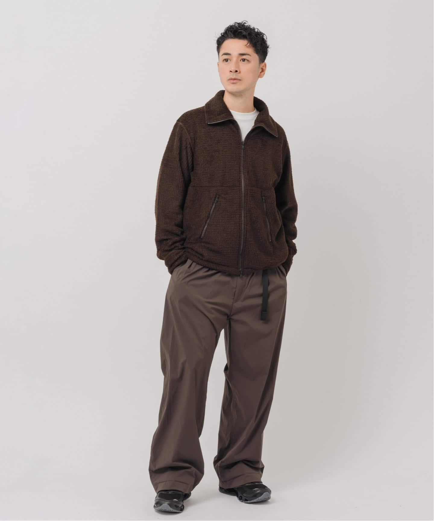 T/E （ティーイー） フレンチ ARMY ポーラテック ジャケット