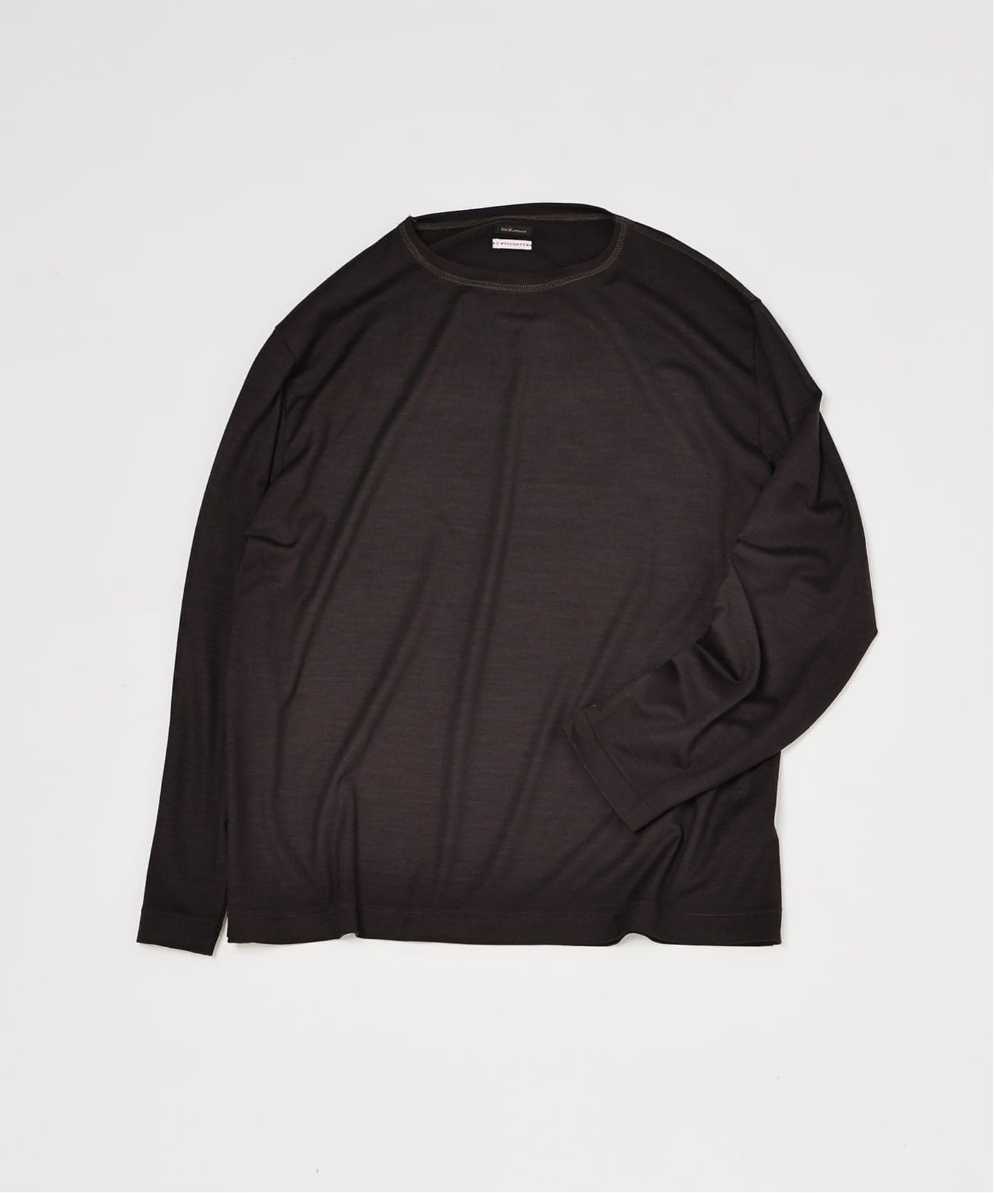 L`etiquette × EDIFICE】ウール ボート ネック Tシャツ（Tシャツ