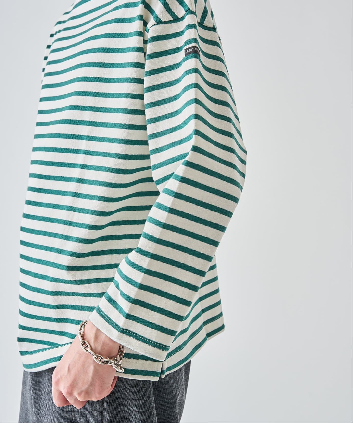 SAINT JAMES (セントジェームス) 別注 ウエッソン ルーズ ボーダー（T