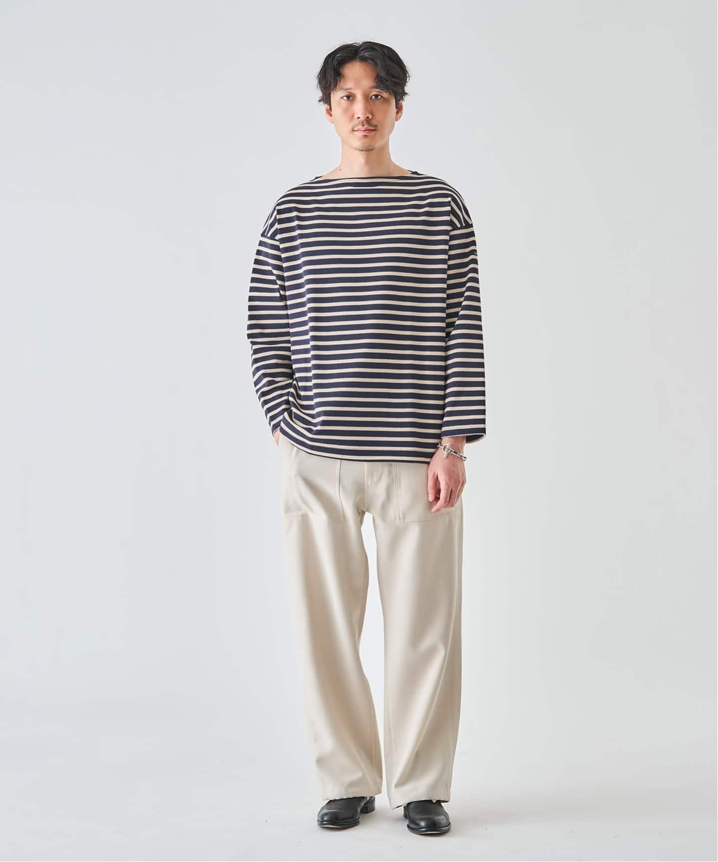 SAINT JAMES (セントジェームス) 別注 ウエッソン ルーズ ボーダー（T