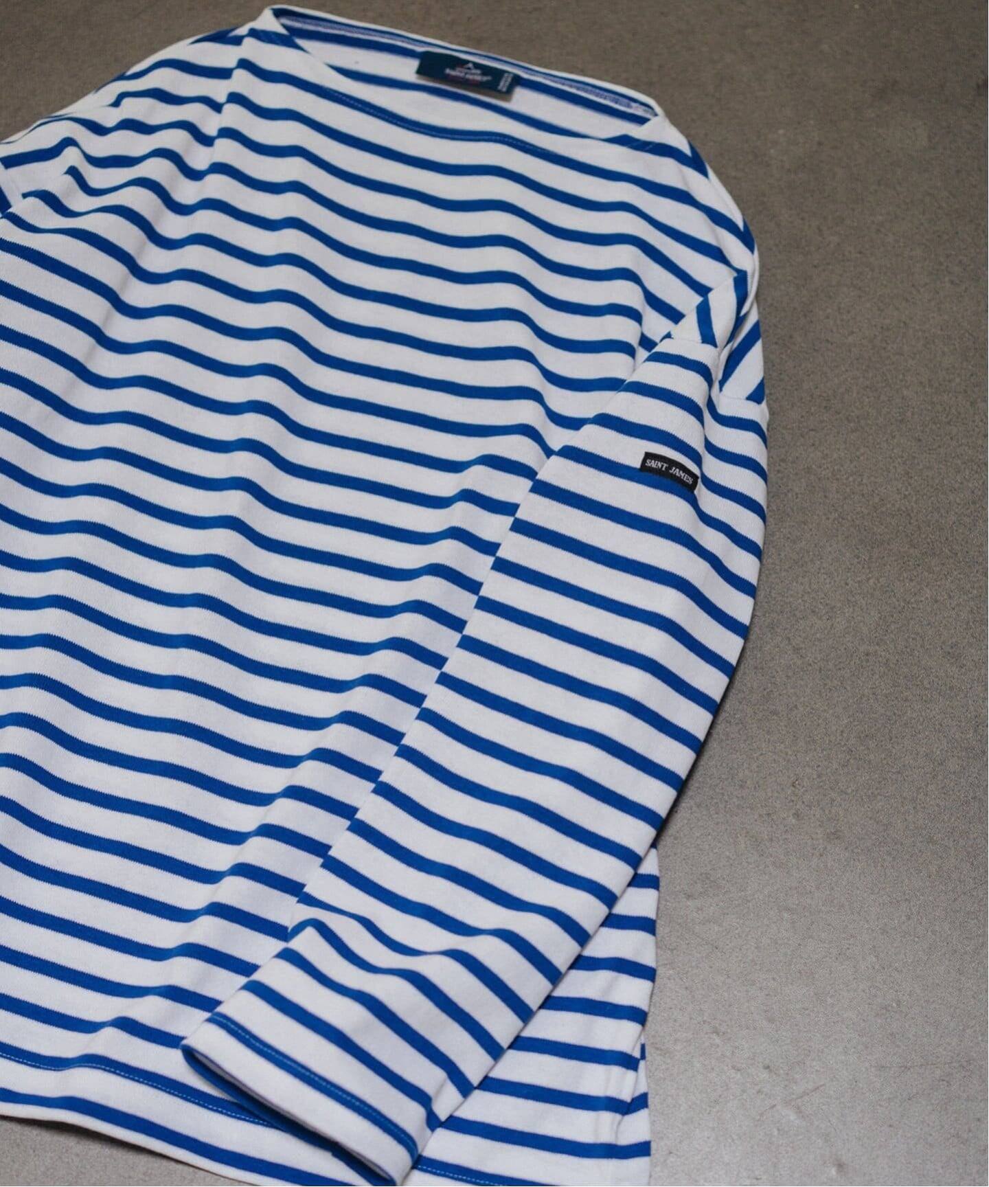SAINT JAMES(セントジェームス) OUESSANT ルーズ (ボーダー)（Tシャツ