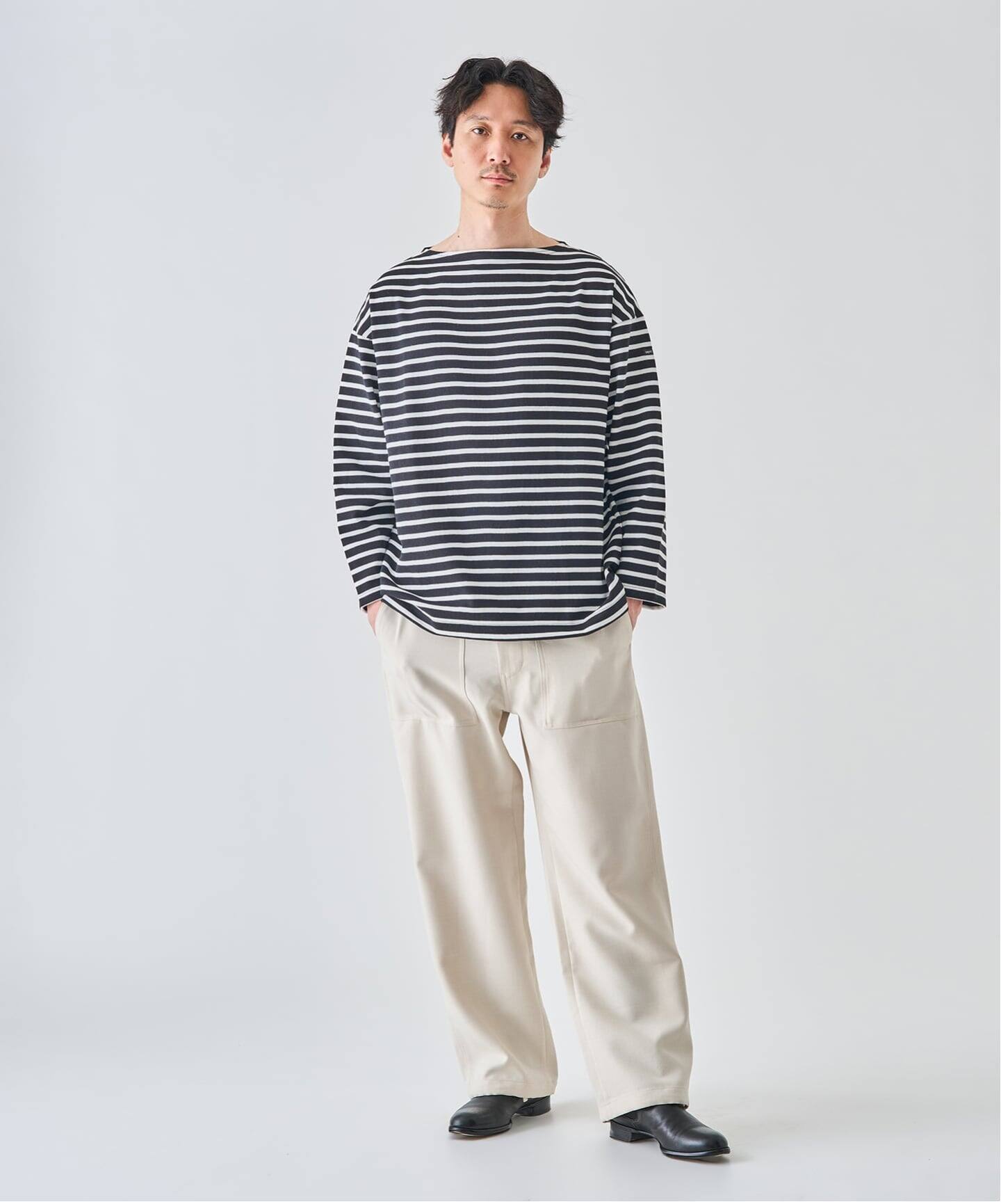 SAINT JAMES(セントジェームス) OUESSANT ルーズ (ボーダー)（Tシャツ