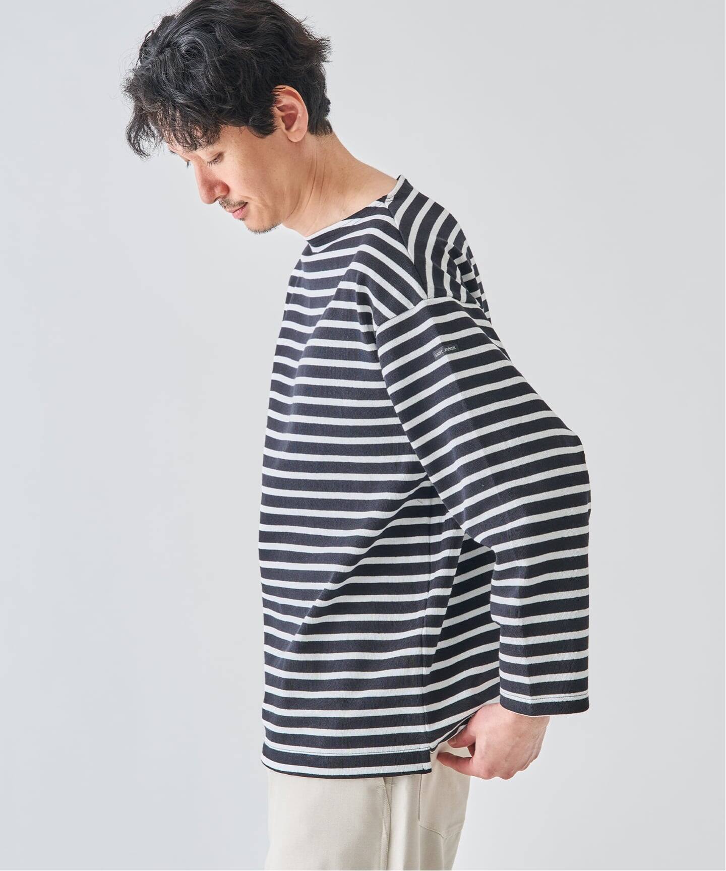 SAINT JAMES(セントジェームス) OUESSANT ルーズ (ボーダー)（Tシャツ