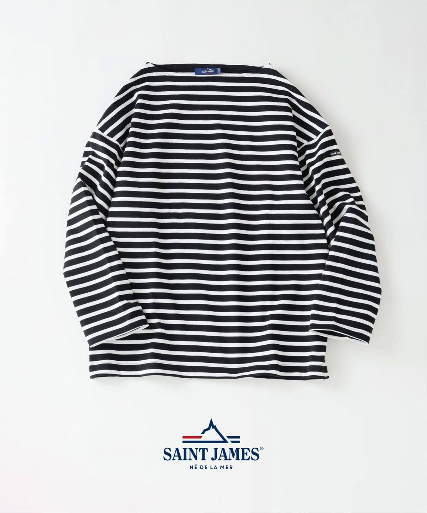 SAINT JAMES(セントジェームス) OUESSANT ルーズ (ボーダー)（Tシャツ