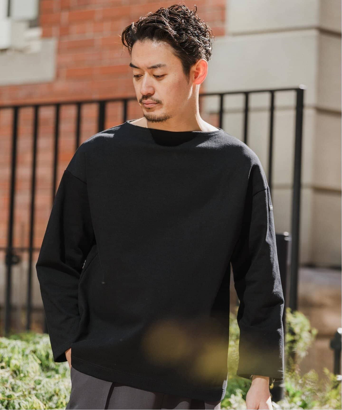 SAINT JAMES(セントジェームス) OUESSANT ルーズ (SOLID)（Tシャツ