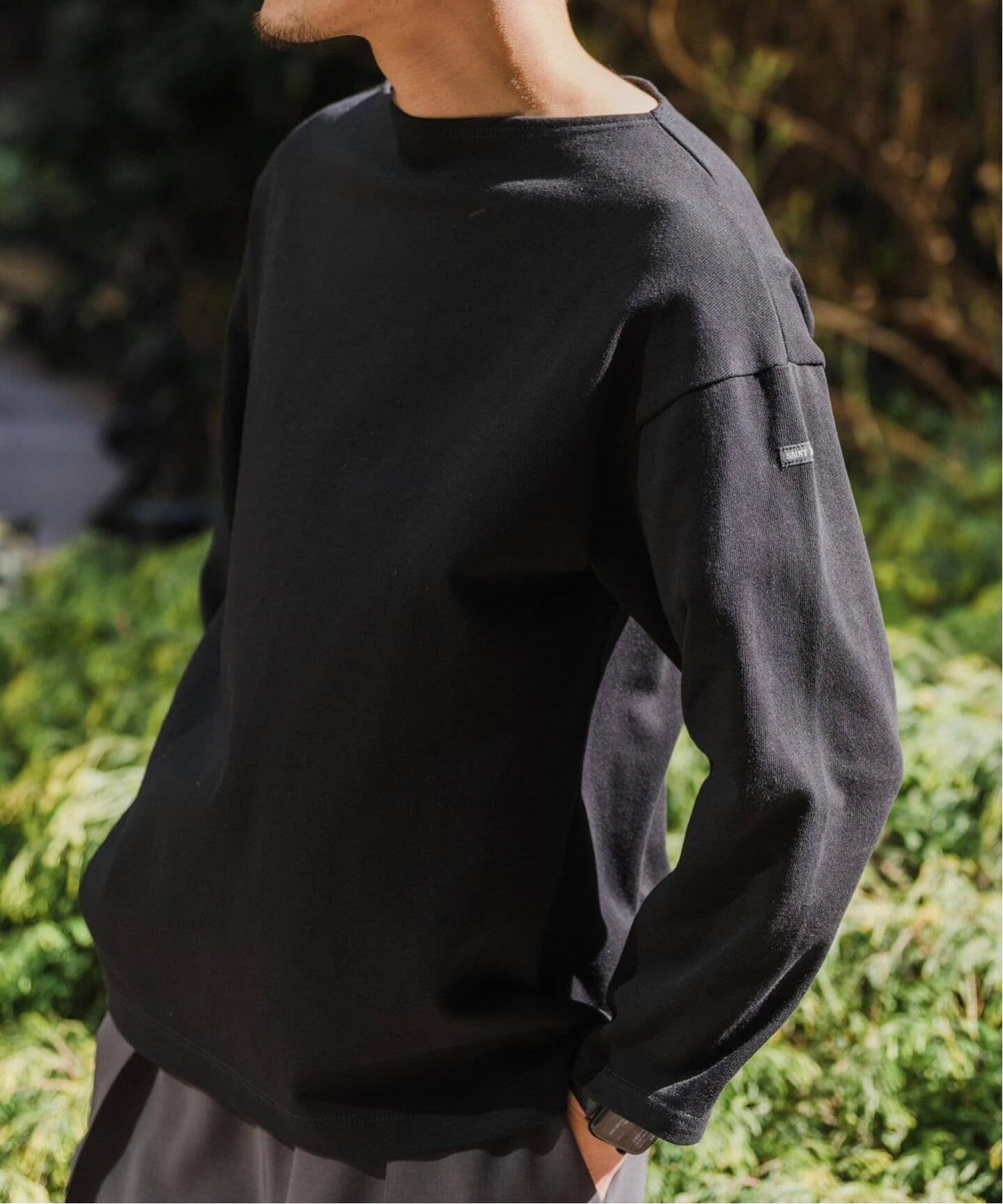 SAINT JAMES(セントジェームス) OUESSANT ルーズ (SOLID)（Tシャツ