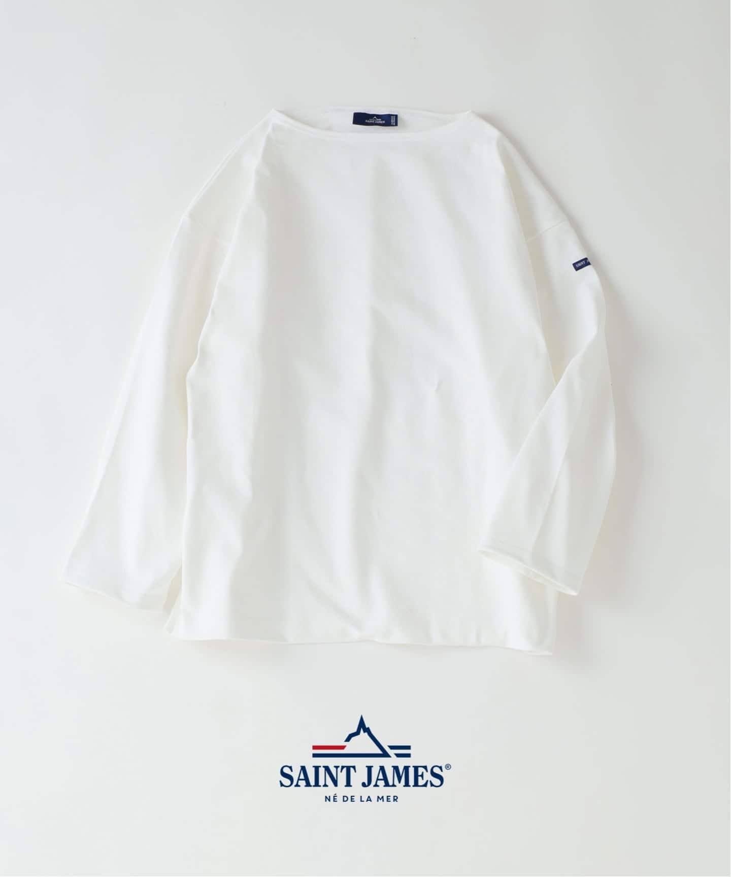 SAINT JAMES(セントジェームス) OUESSANT ルーズ (SOLID)（Tシャツ