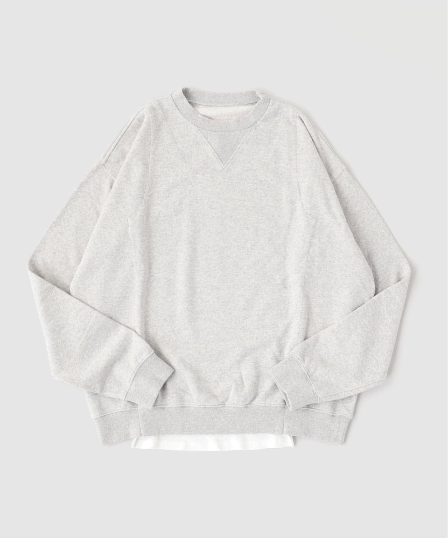 マルタンマルジェラ フェイクジップカットソー MAISON MARGIELA(メゾン マルジェラ) DOUBLE LAYERED SWEATSHIRT（T