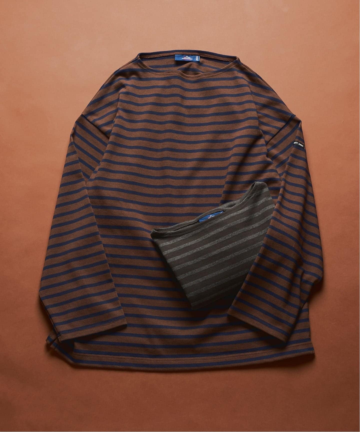 SAINT JAMES for EDIFICE 別注 ウエッソン ルーズ ボーダー（Tシャツ