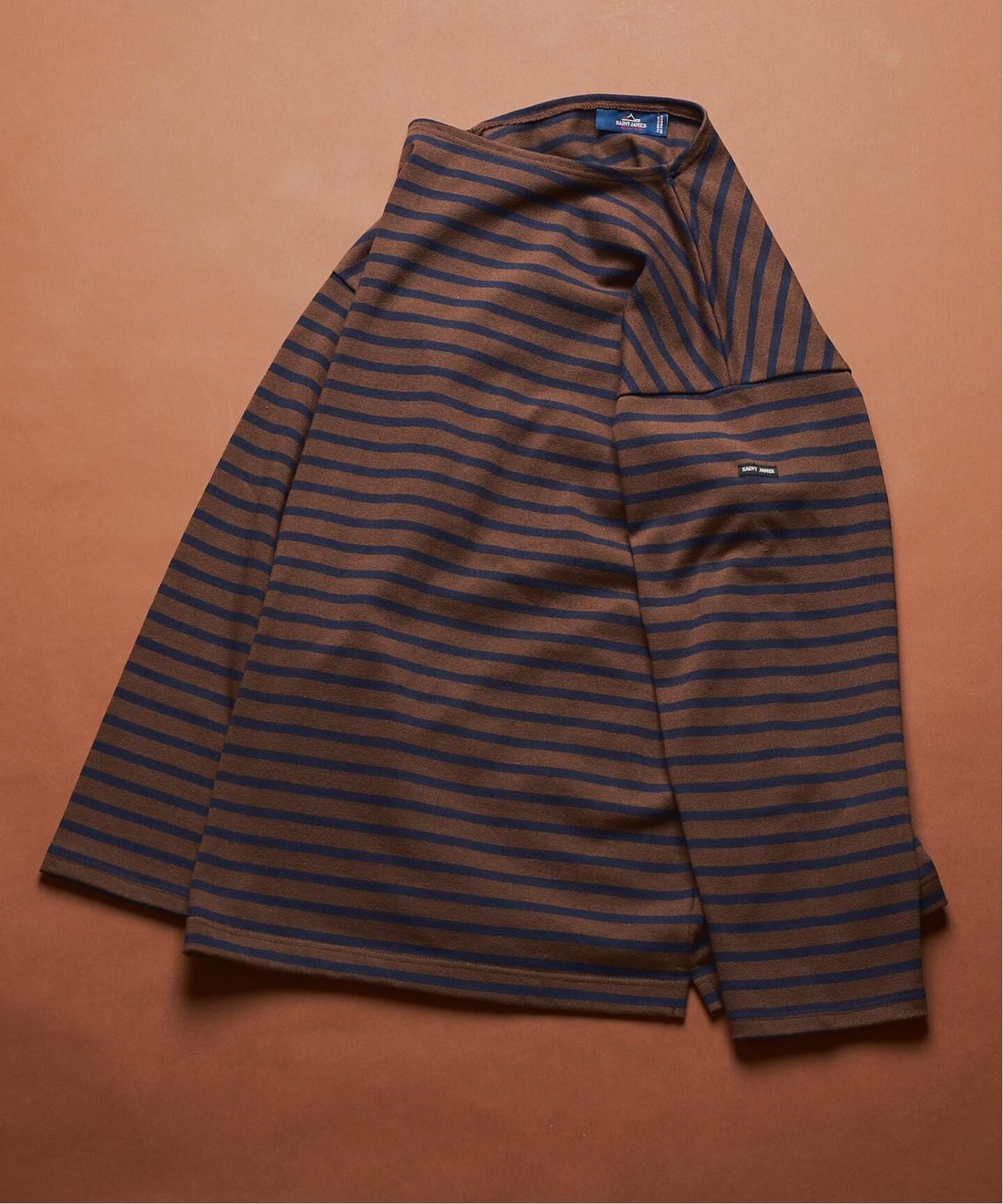 SAINT JAMES for EDIFICE 別注 ウエッソン ルーズ ボーダー（Tシャツ