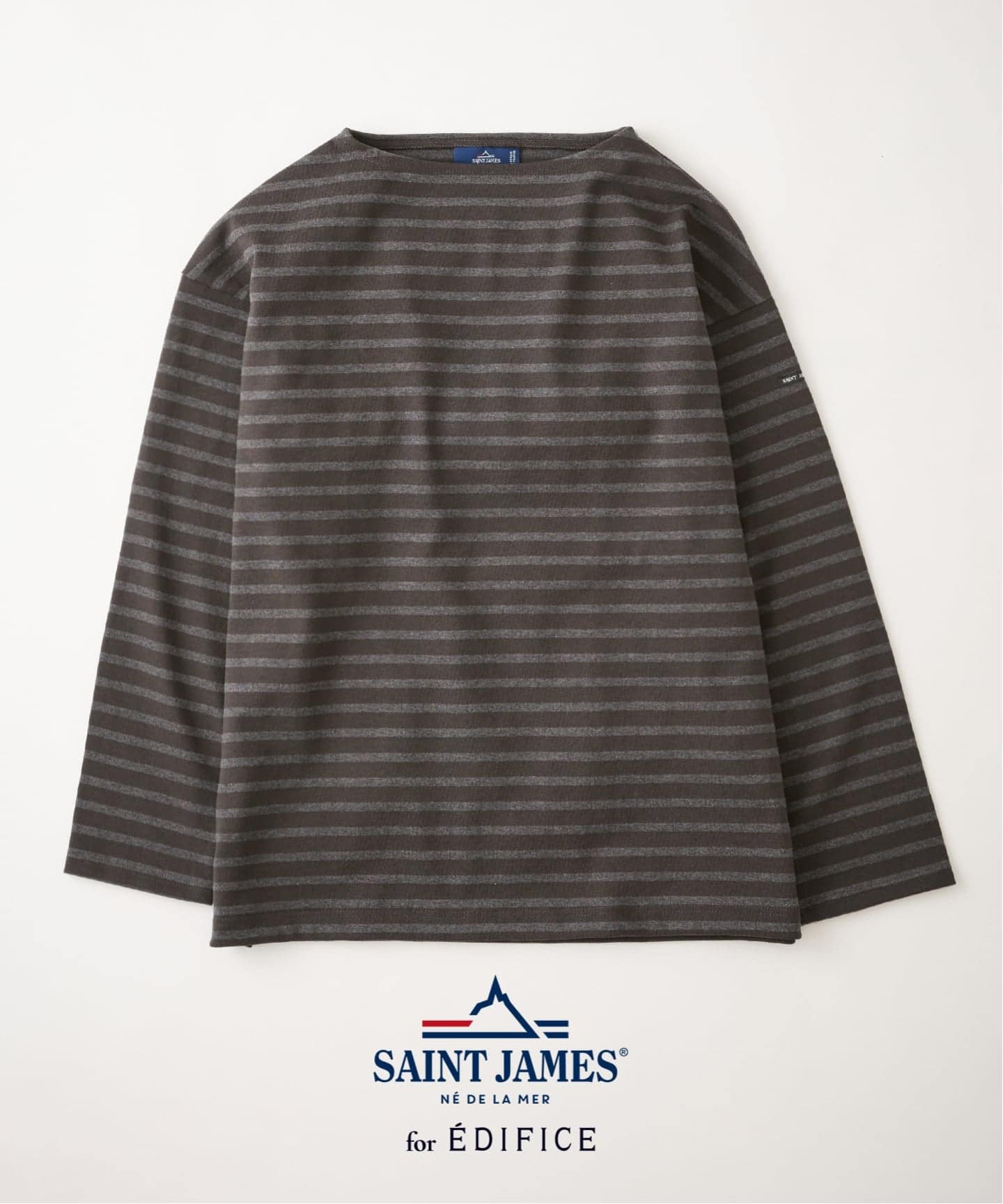 予約》SAINT JAMES for EDIFICE 別注 ウエッソン ルーズ ボーダー（T