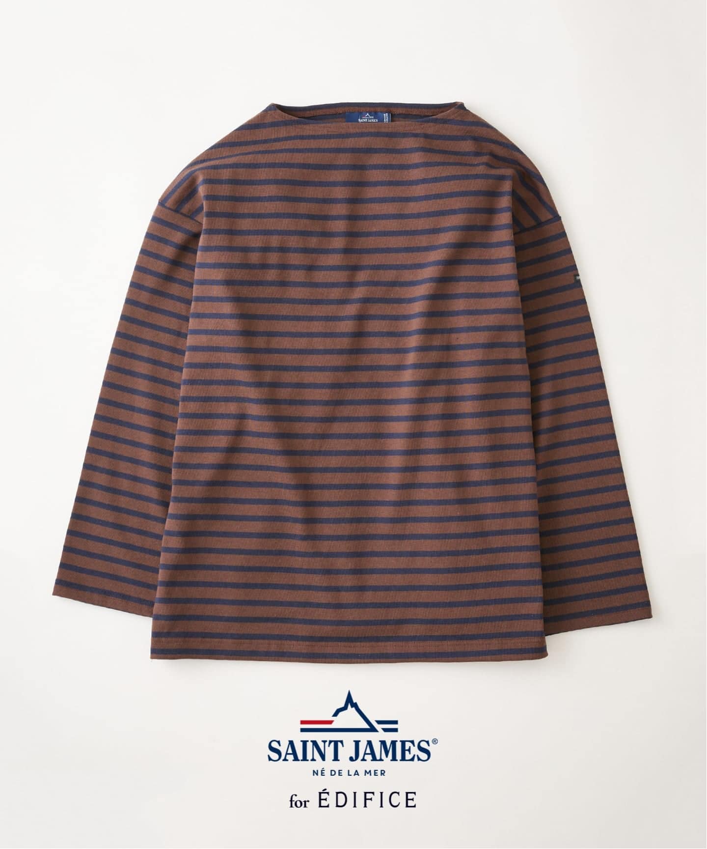 EDIFICE SAINT JAMES 別注 ウエッソン ルーズ ボーダー 予約》SAINT JAMES for EDIFICE 別注 ウエッソン ルーズ ボーダー（T