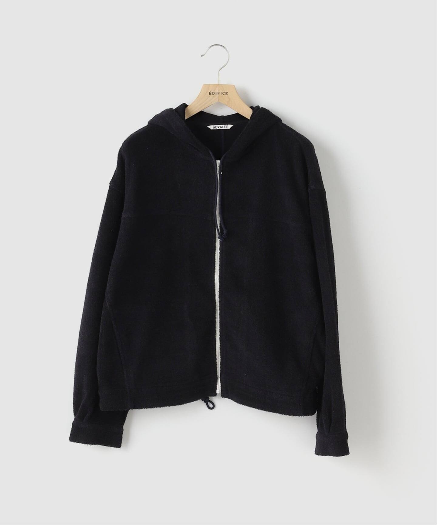 AURALEE (オーラリー)COTTON NYLON PILE ZIP PARKA（パーカー 
