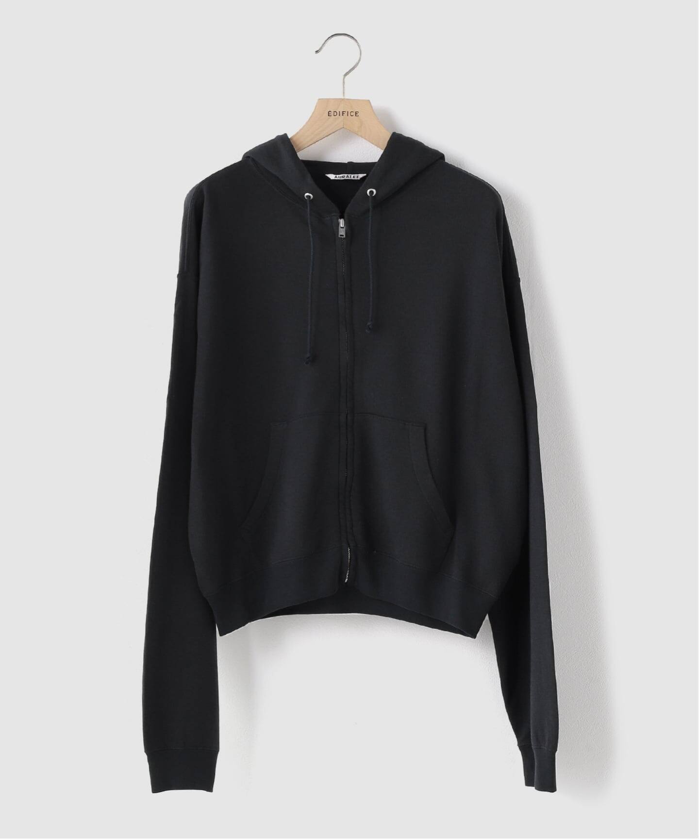AURALEE (オーラリー) HIGH TWIST LIGHT SWEAT ZIP PARKA（パーカー 