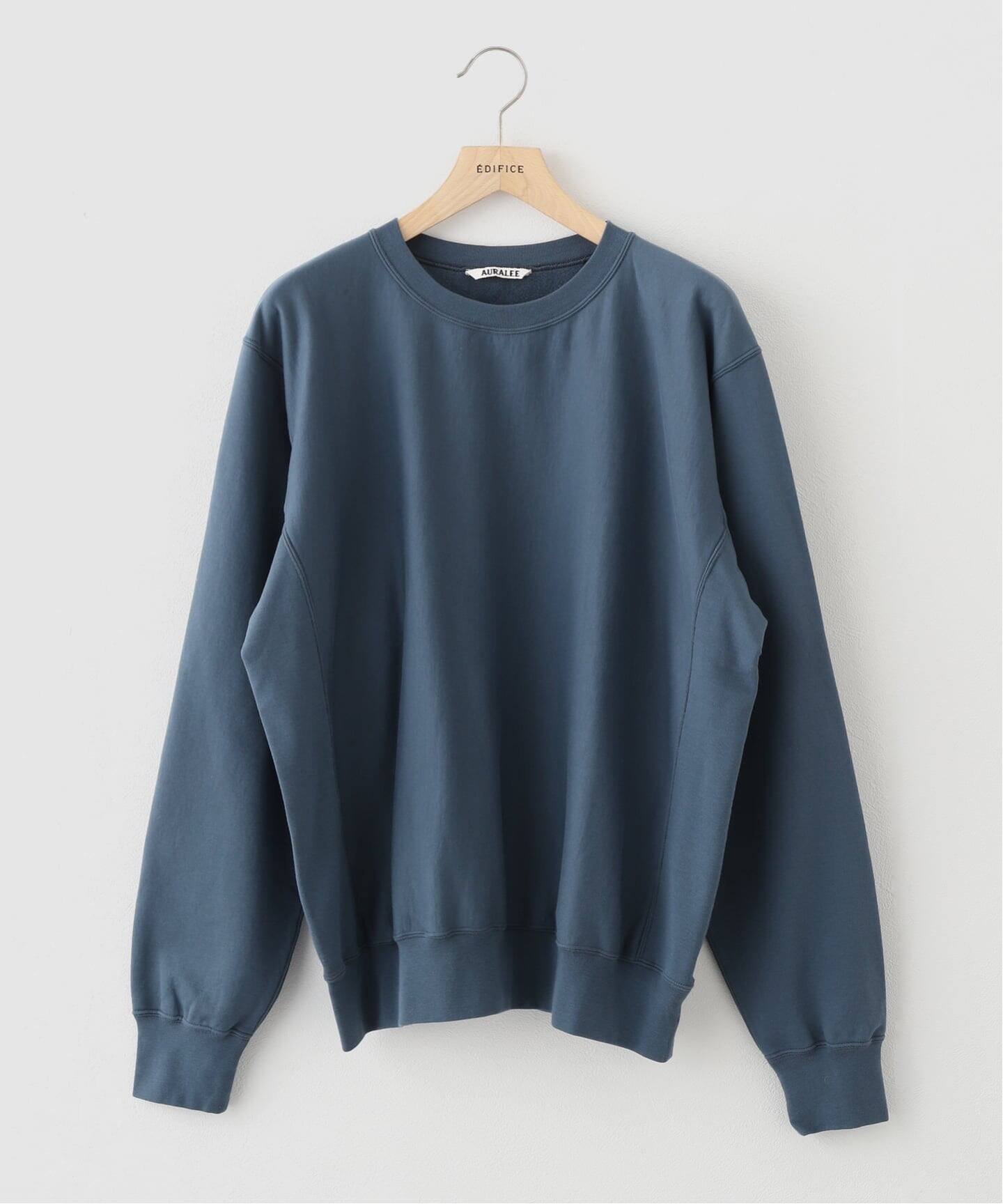 AURALEE (オーラリー) ELASTIC HIGH GAUGE SWEAT P/O（スウェット 