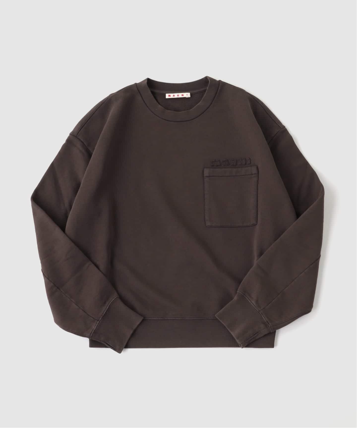 MARNIカットソー MARNI(マルニ) Garment-Dyed Sweatshirt（Tシャツ／カットソー